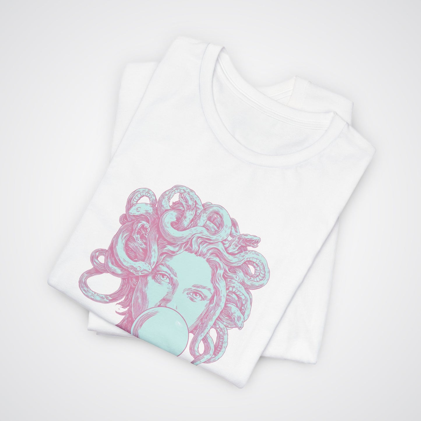 Medusa T-Shirt – Greek Mythology Goddess Tee, Snake Hair Graphic
