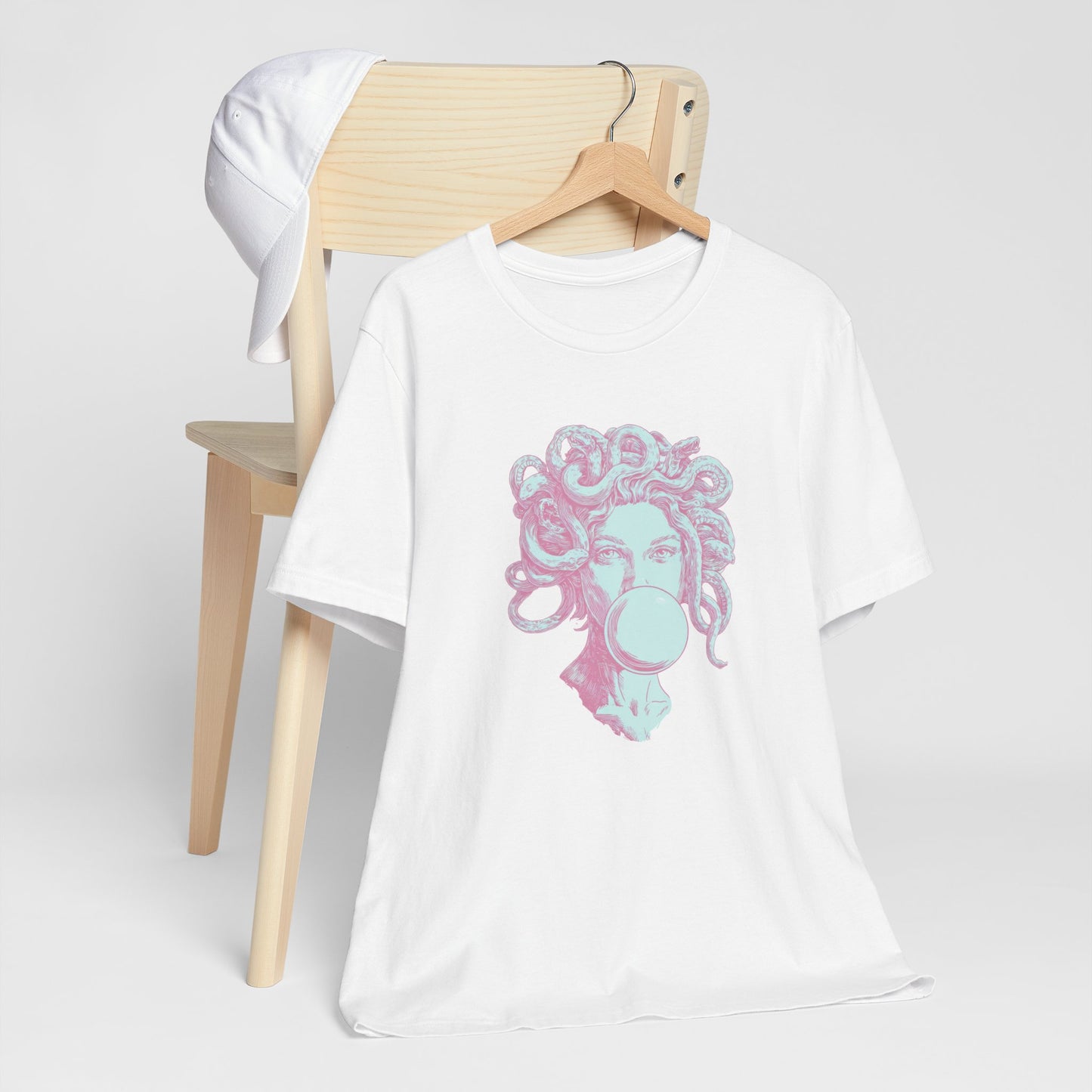 Medusa T-Shirt – Greek Mythology Goddess Tee, Snake Hair Graphic