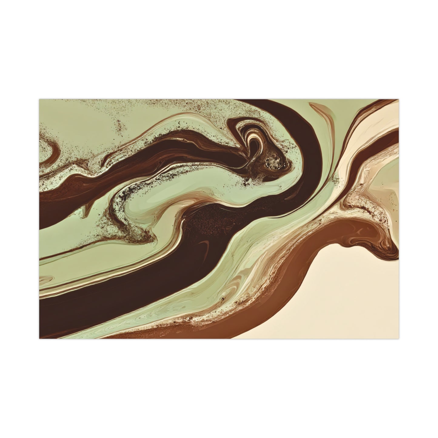 Marbled Wrapping Paper – Neutral Artisan Gift Wrap in Satin or Matte Finish for Holidays, Birthdays, Weddings & Special Occasions