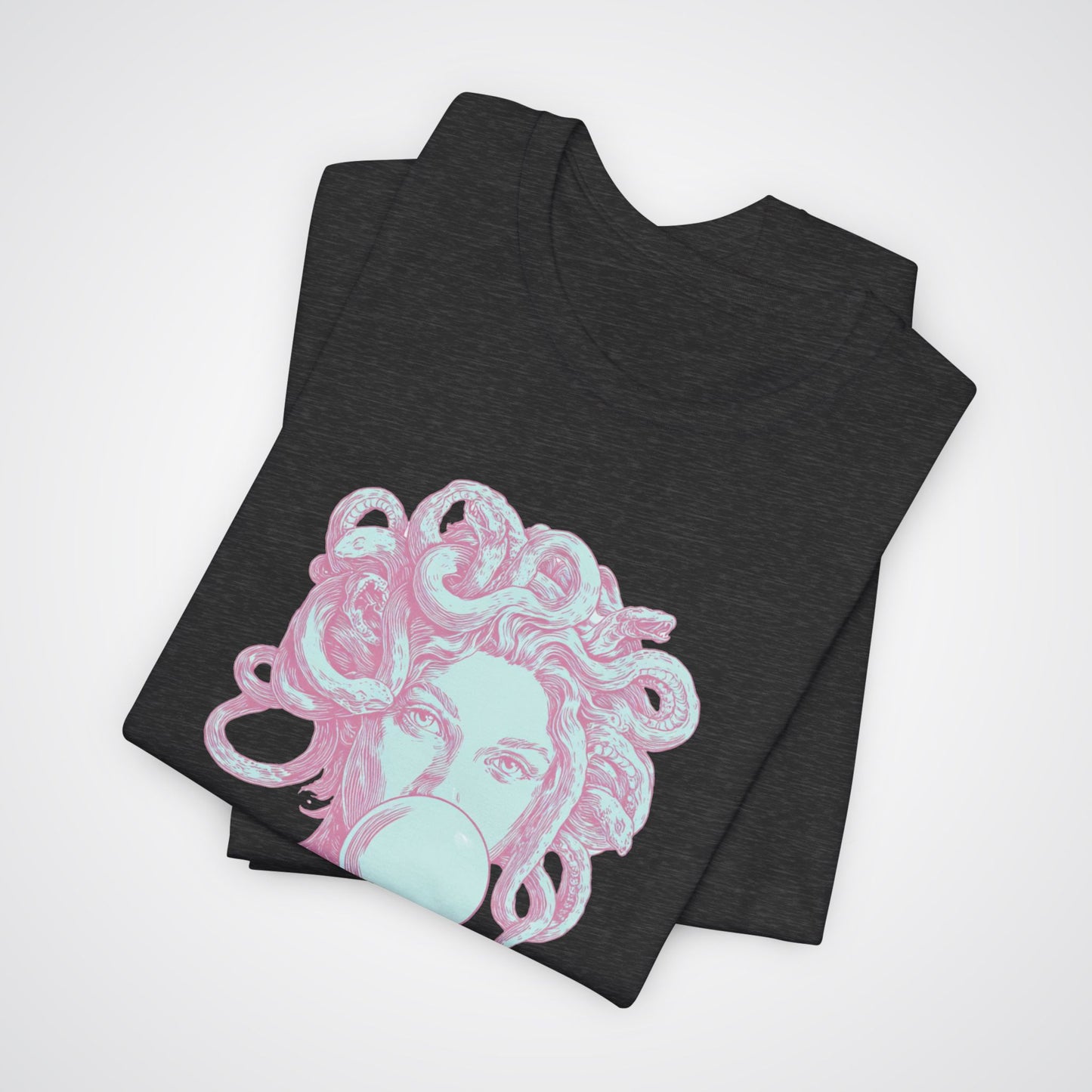 Medusa T-Shirt – Greek Mythology Goddess Tee, Snake Hair Graphic