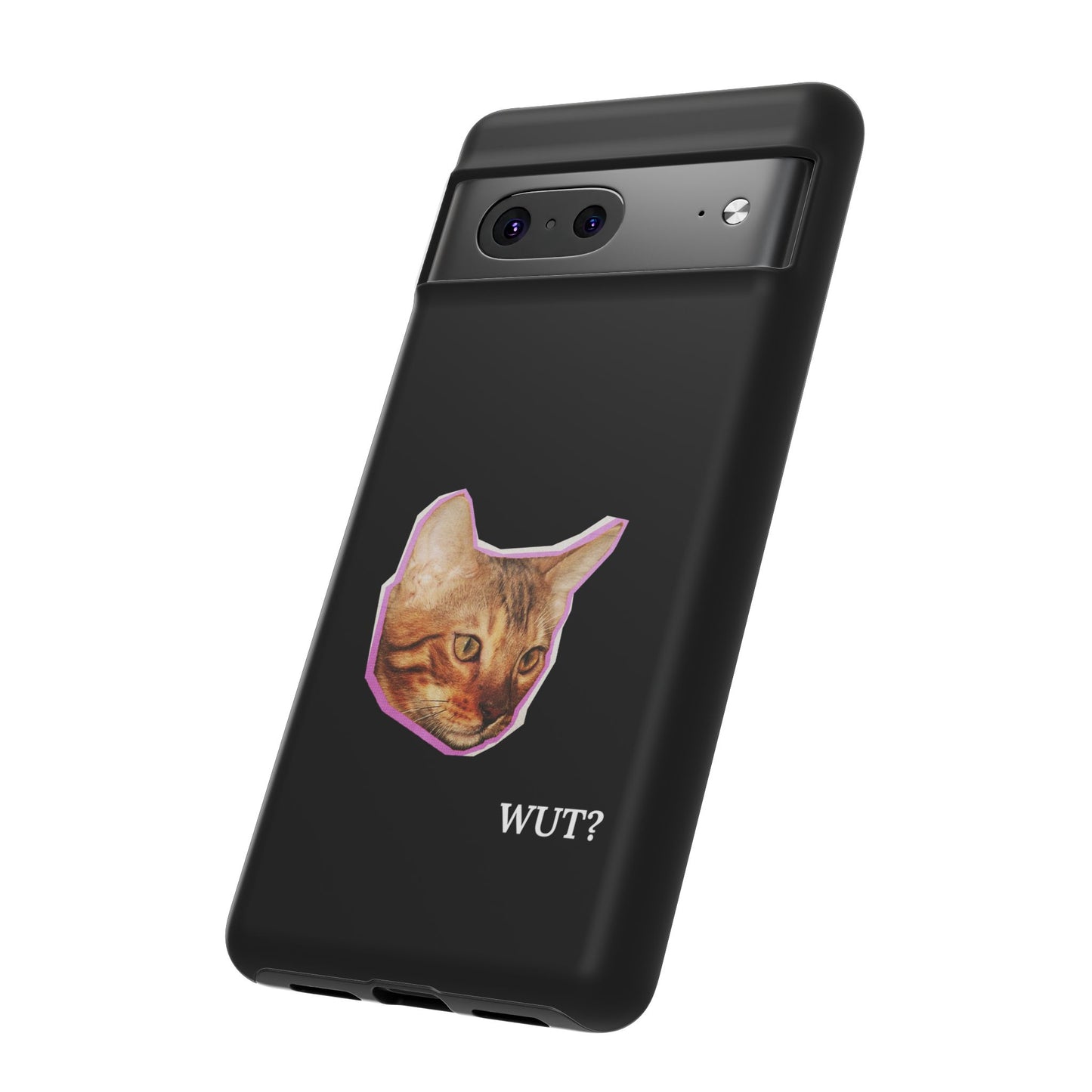 Funny Cat Meme Phone Case - iPhone, Galaxy, Pixel