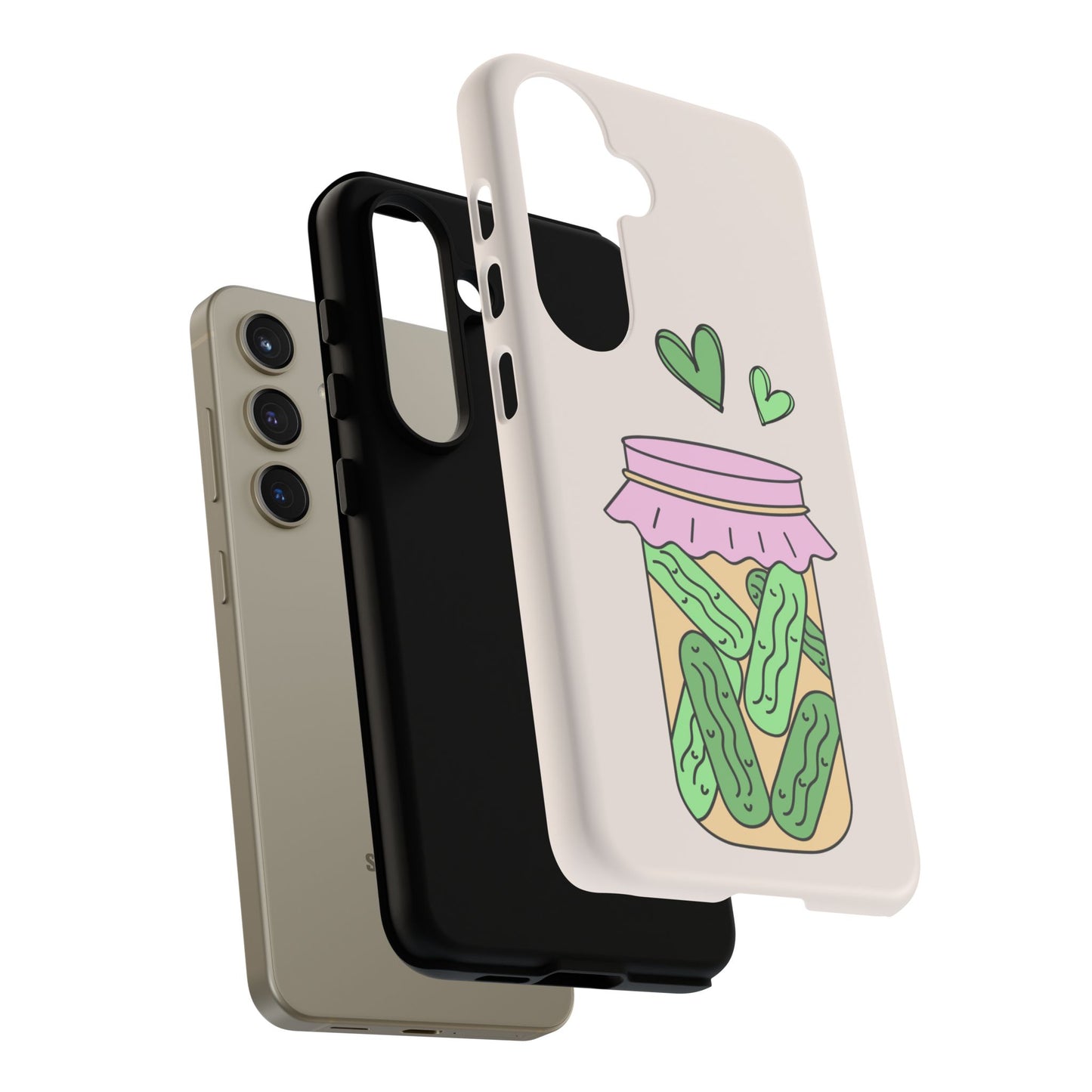 Pickle Jar Phone Case: iPhone, Pixel and Galaxy
