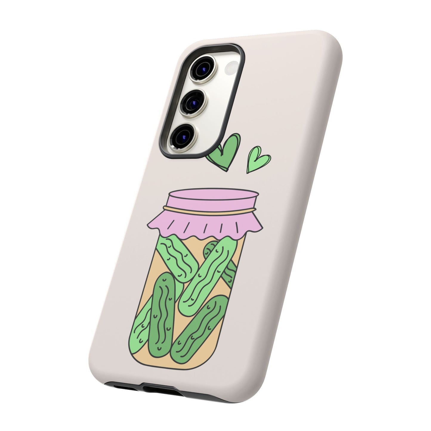 Pickle Jar Phone Case: iPhone, Pixel and Galaxy