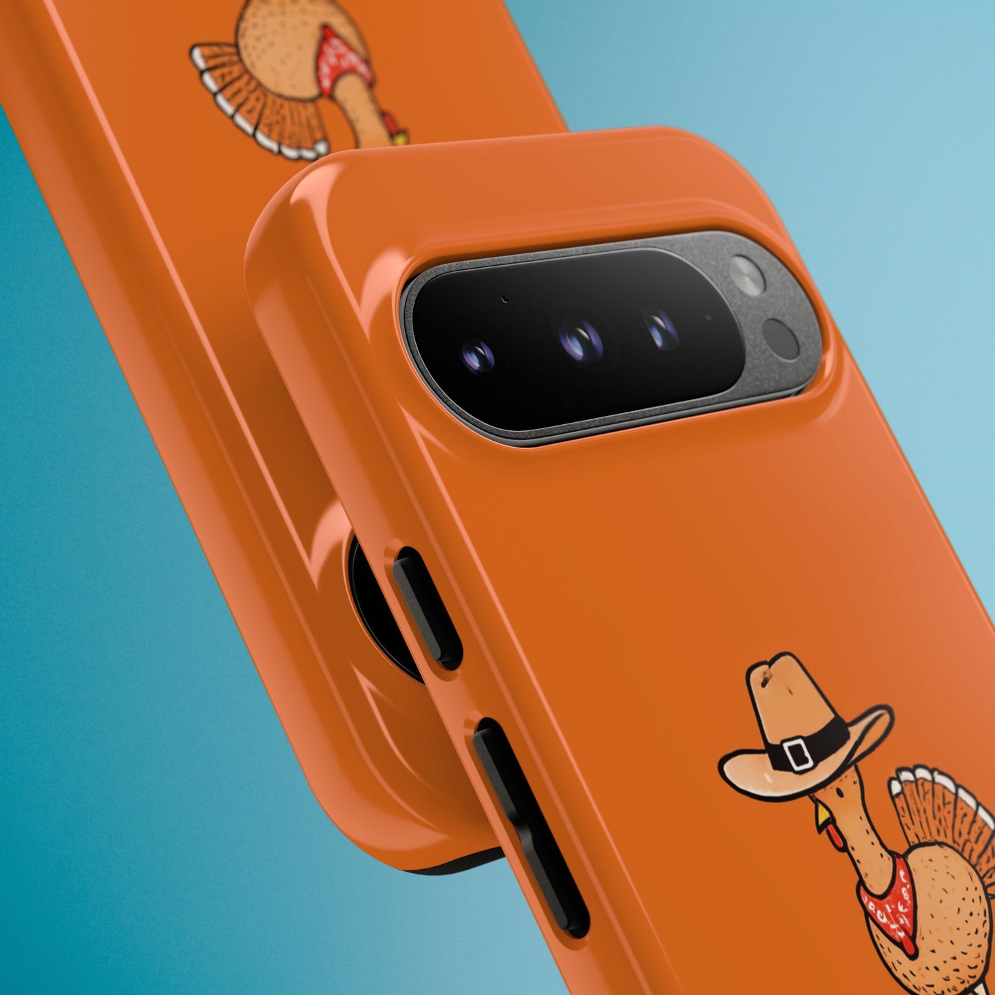 Turkey Phone Case, Funny Thanksgiving Cover, Autumn Fall Design iPhone Samsung Pixel