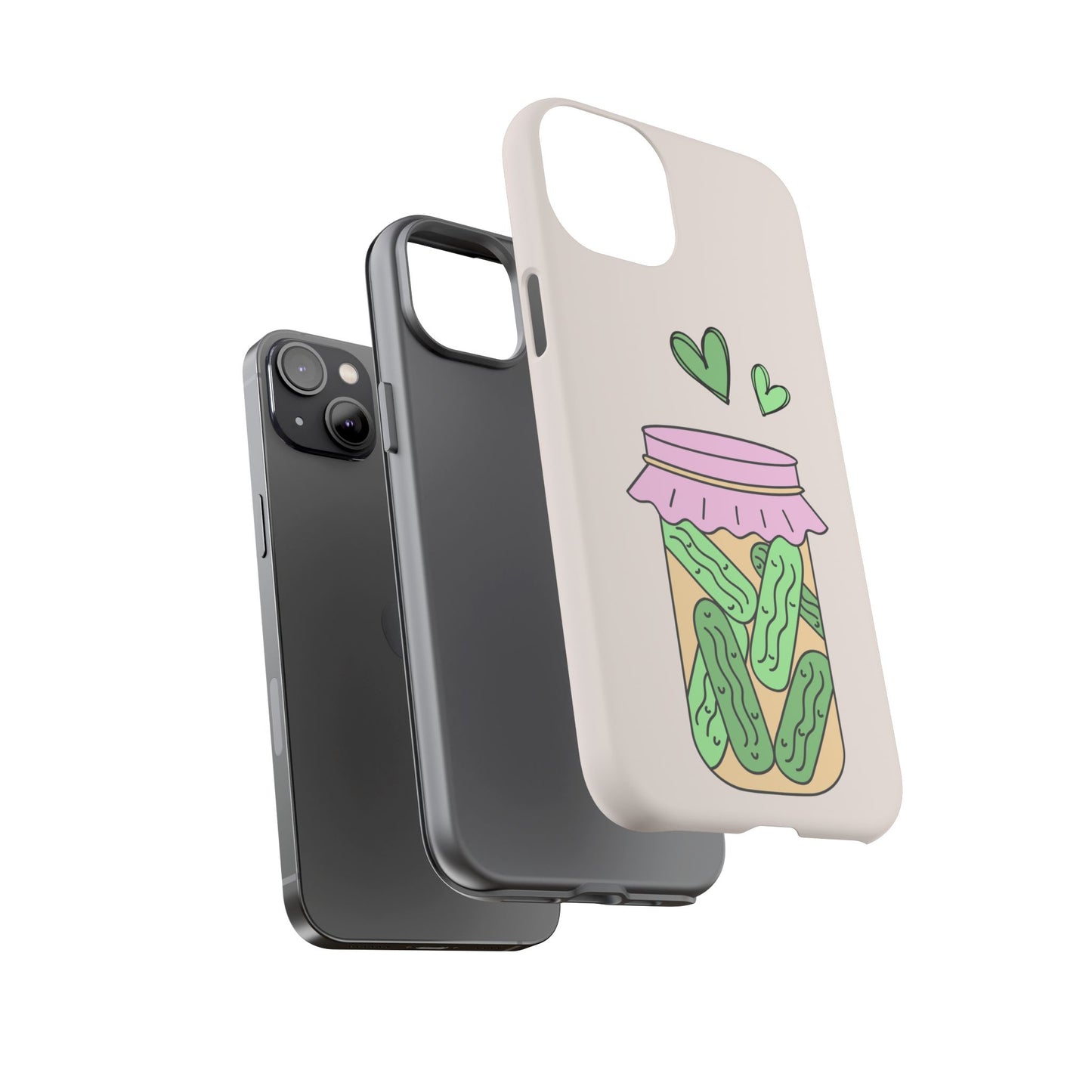 Pickle Jar Phone Case: iPhone, Pixel and Galaxy