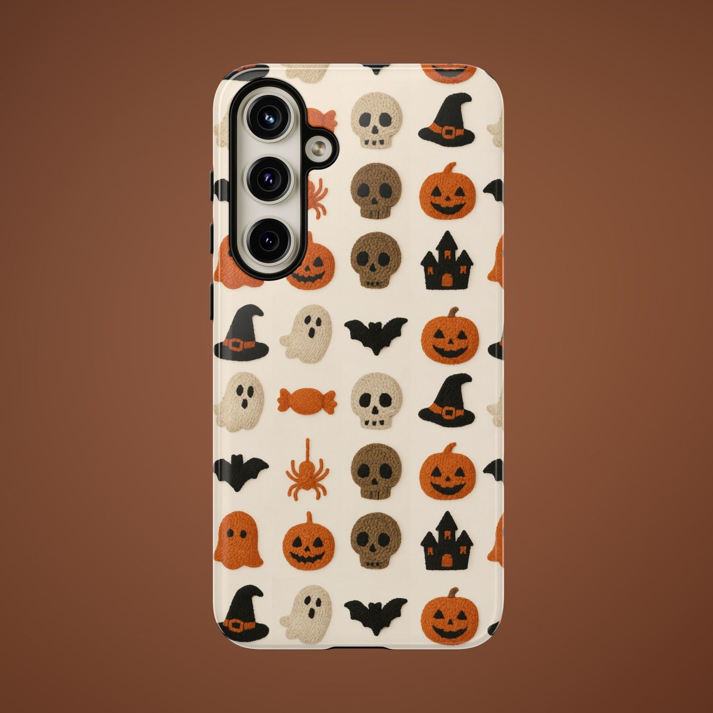 Spooky Pattern Cover-  iPhone Samsung Pixel Case