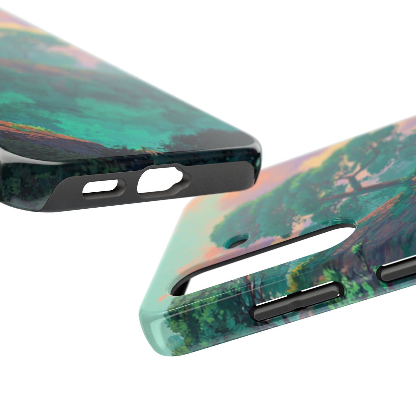 Studio Ghibli Landscape Inspired Phone Case- iPhone, Pixel, Galaxy