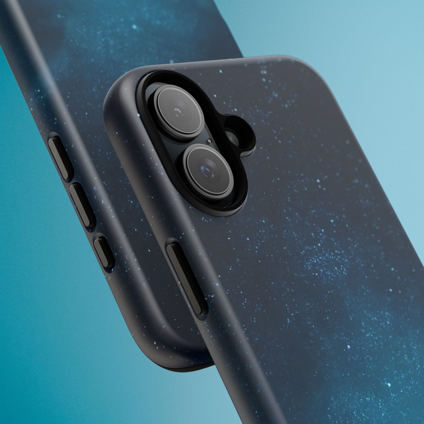 Dark Starry Night Phone Case - Winter Theme Phone Cover for iPhone, Pixel and Samsung Galaxy Models