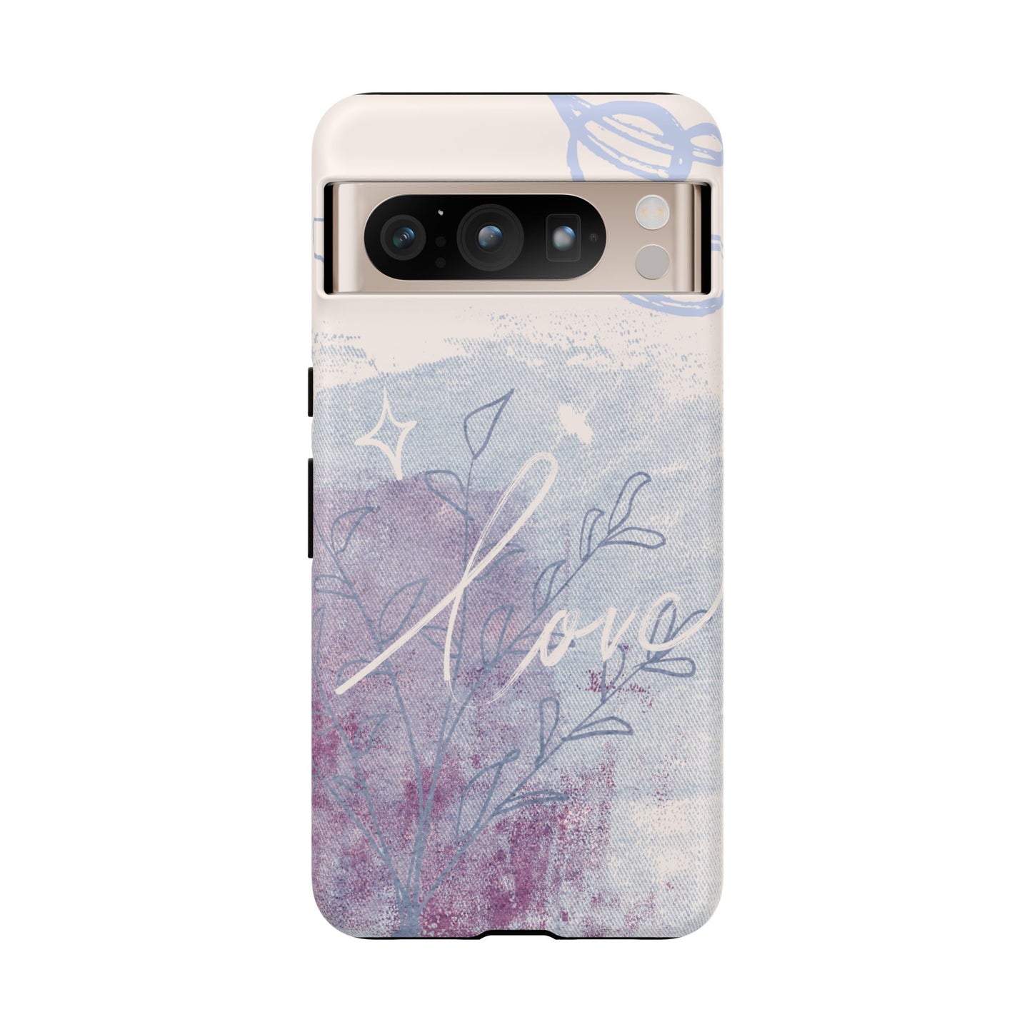 Love Pastel Abstract Phone Case: iPhone, Pixel, Galaxy