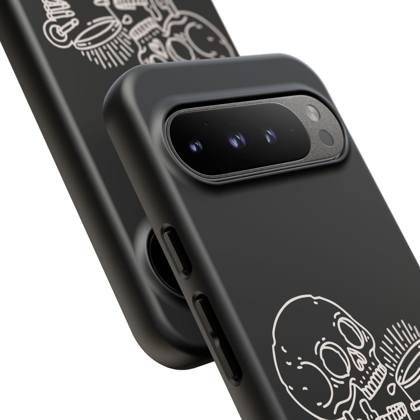 Skull Coffee Phone Case Gothic iPhone, Samsung,!Pixel