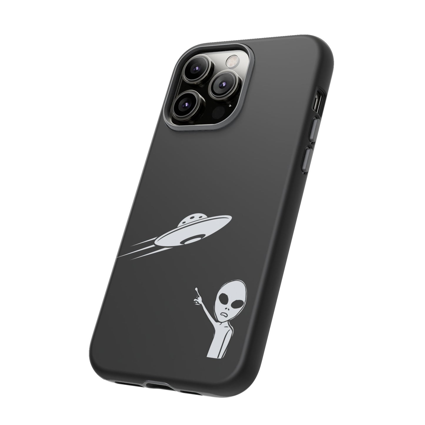 Alien UFO Phone Case, Supernatural Space Design, Sci Fi Aesthetic iPhone Samsung Pixel Cover