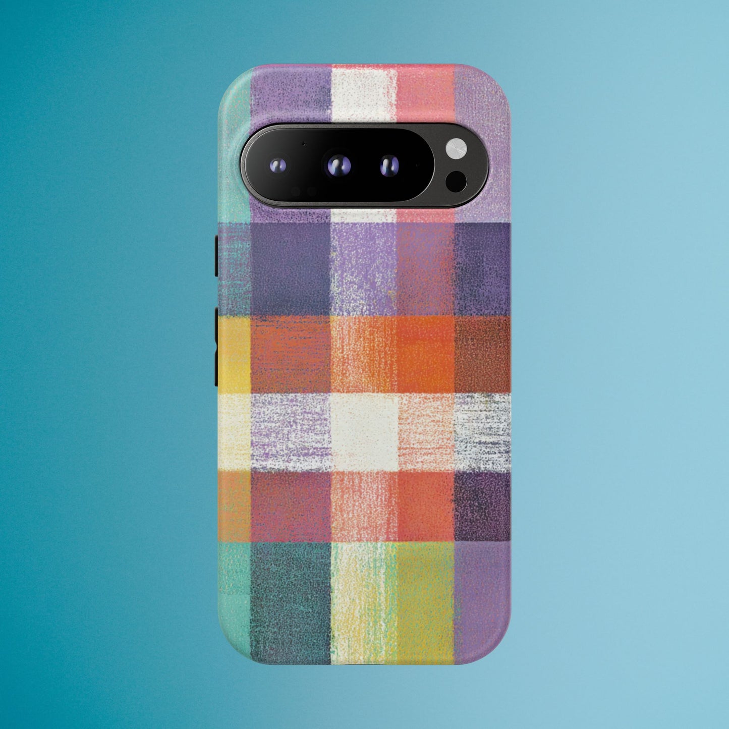 Colorful Plaid Phone Case - iPhone, Galaxy and Pixel Models