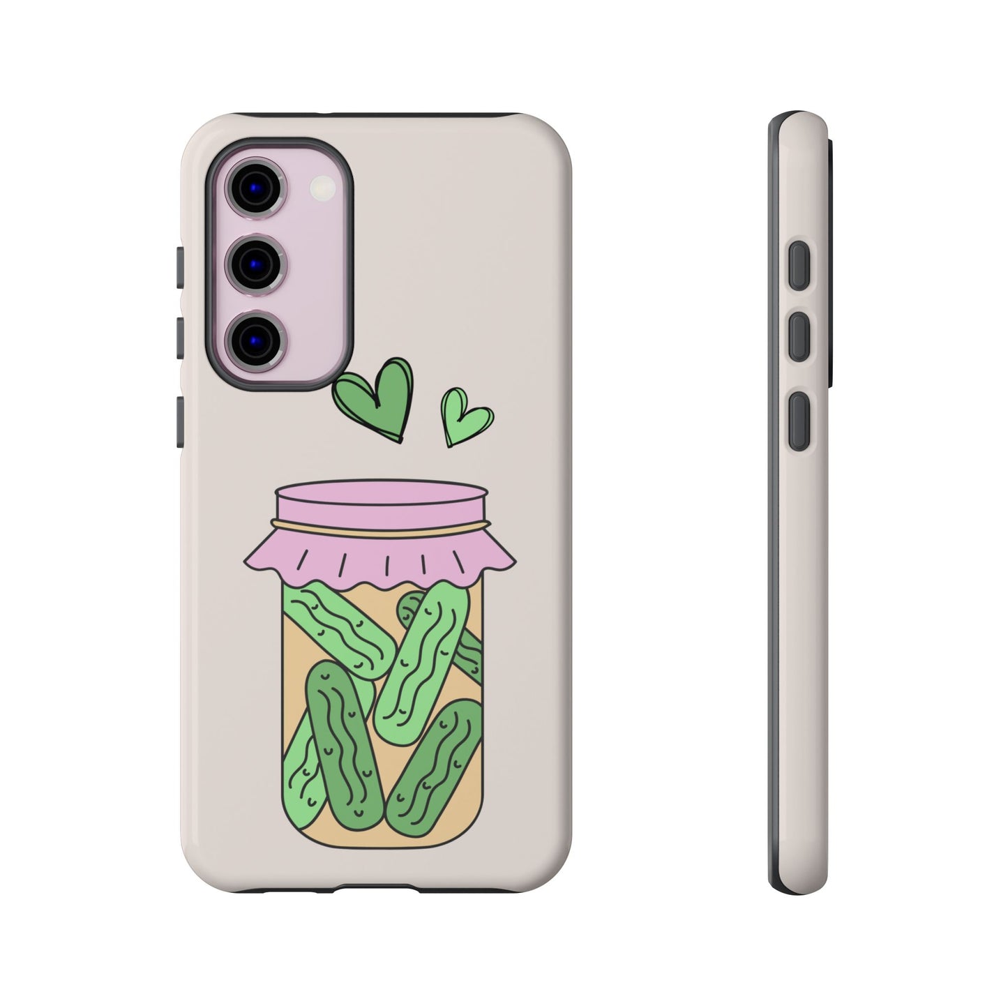 Pickle Jar Phone Case: iPhone, Pixel and Galaxy
