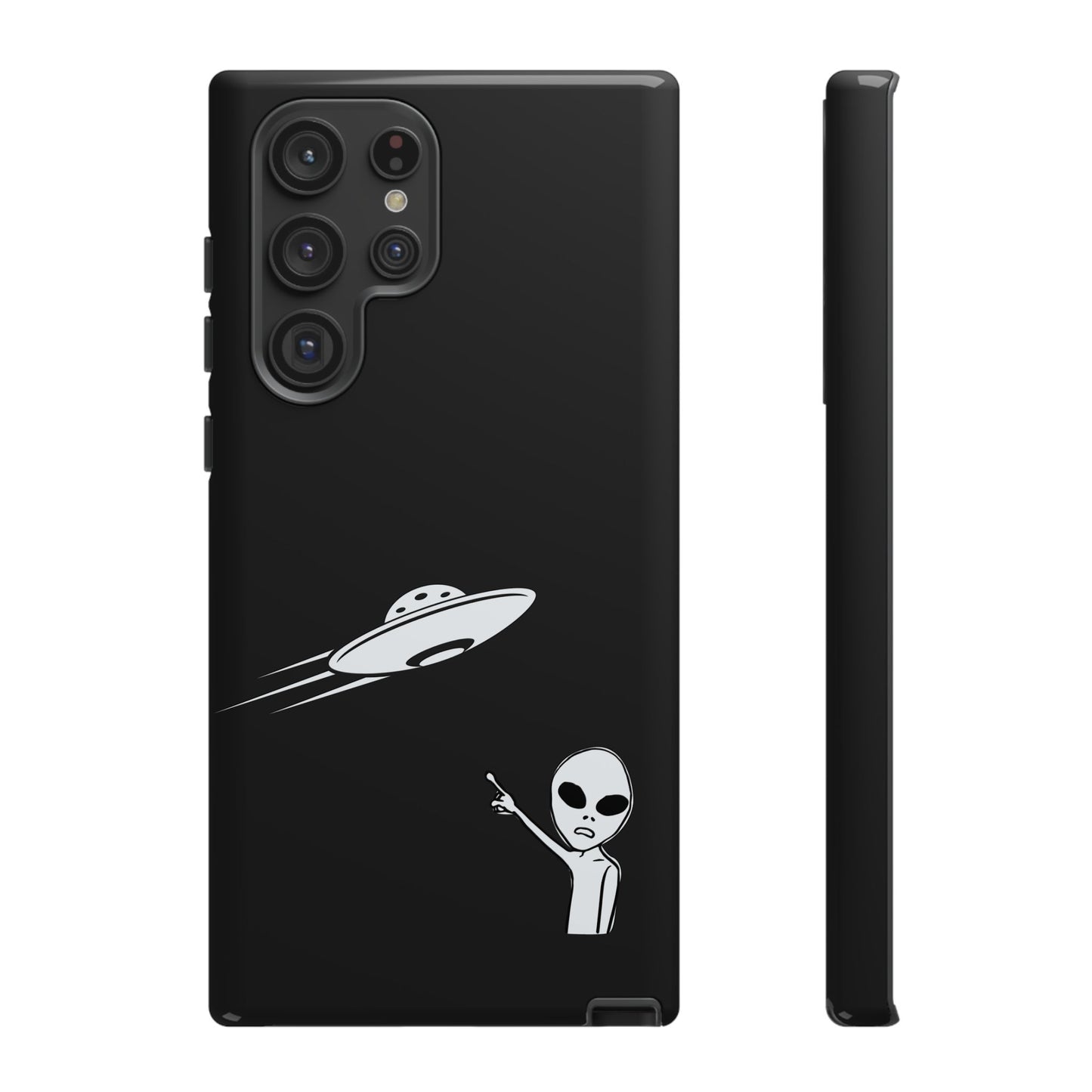 Alien UFO Phone Case, Supernatural Space Design, Sci Fi Aesthetic iPhone Samsung Pixel Cover