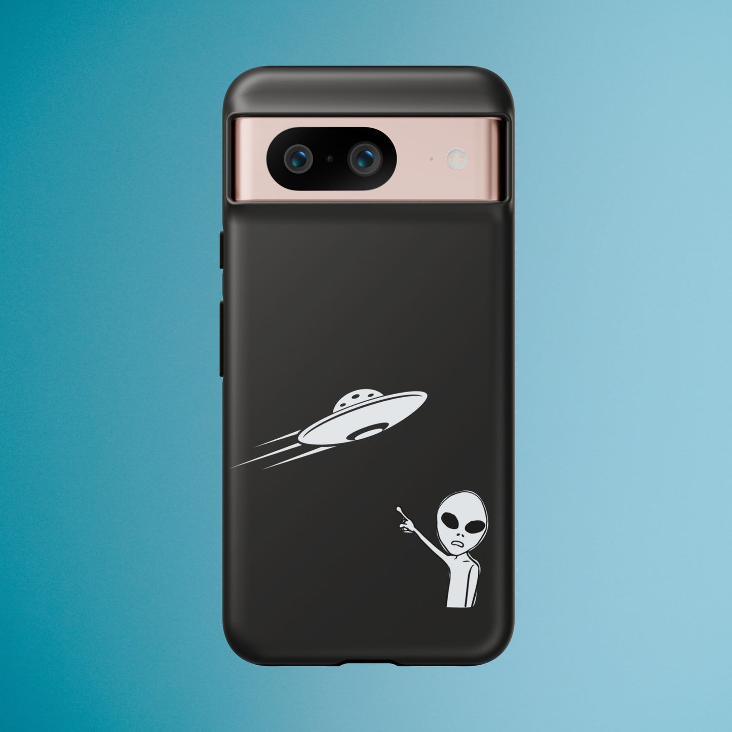 Alien UFO Phone Case, Supernatural Space Design, Sci Fi Aesthetic iPhone Samsung Pixel Cover