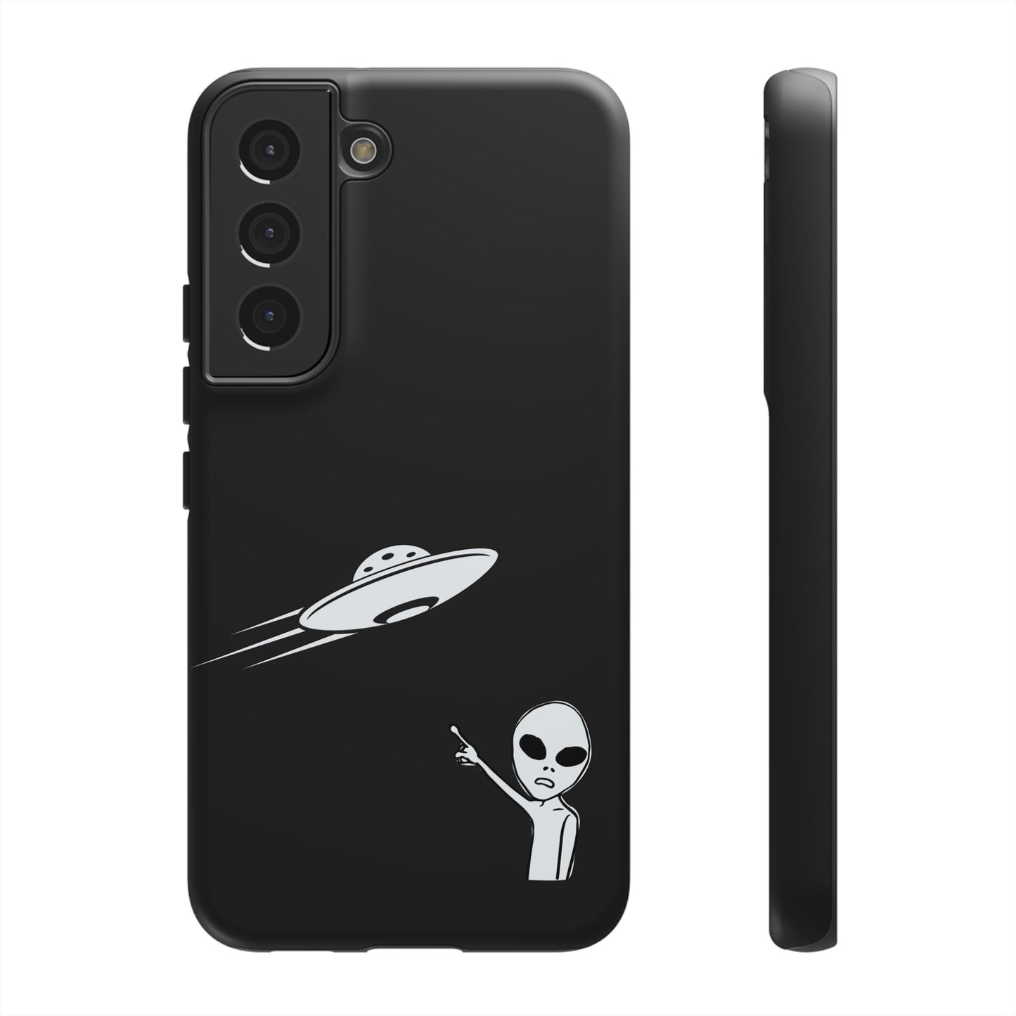 Alien UFO Phone Case, Supernatural Space Design, Sci Fi Aesthetic iPhone Samsung Pixel Cover