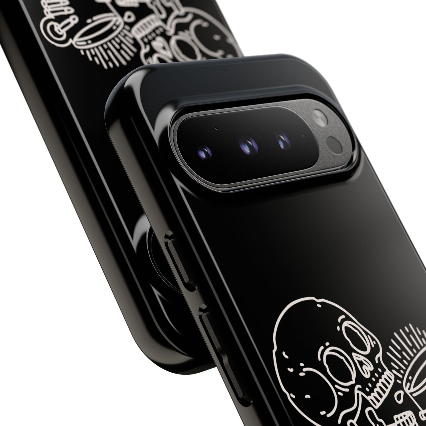 Skull Coffee Phone Case Gothic iPhone, Samsung,!Pixel