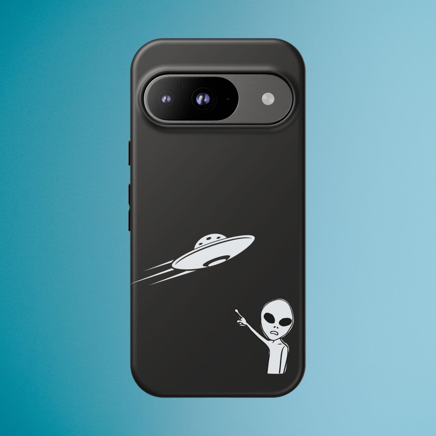 Alien UFO Phone Case, Supernatural Space Design, Sci Fi Aesthetic iPhone Samsung Pixel Cover