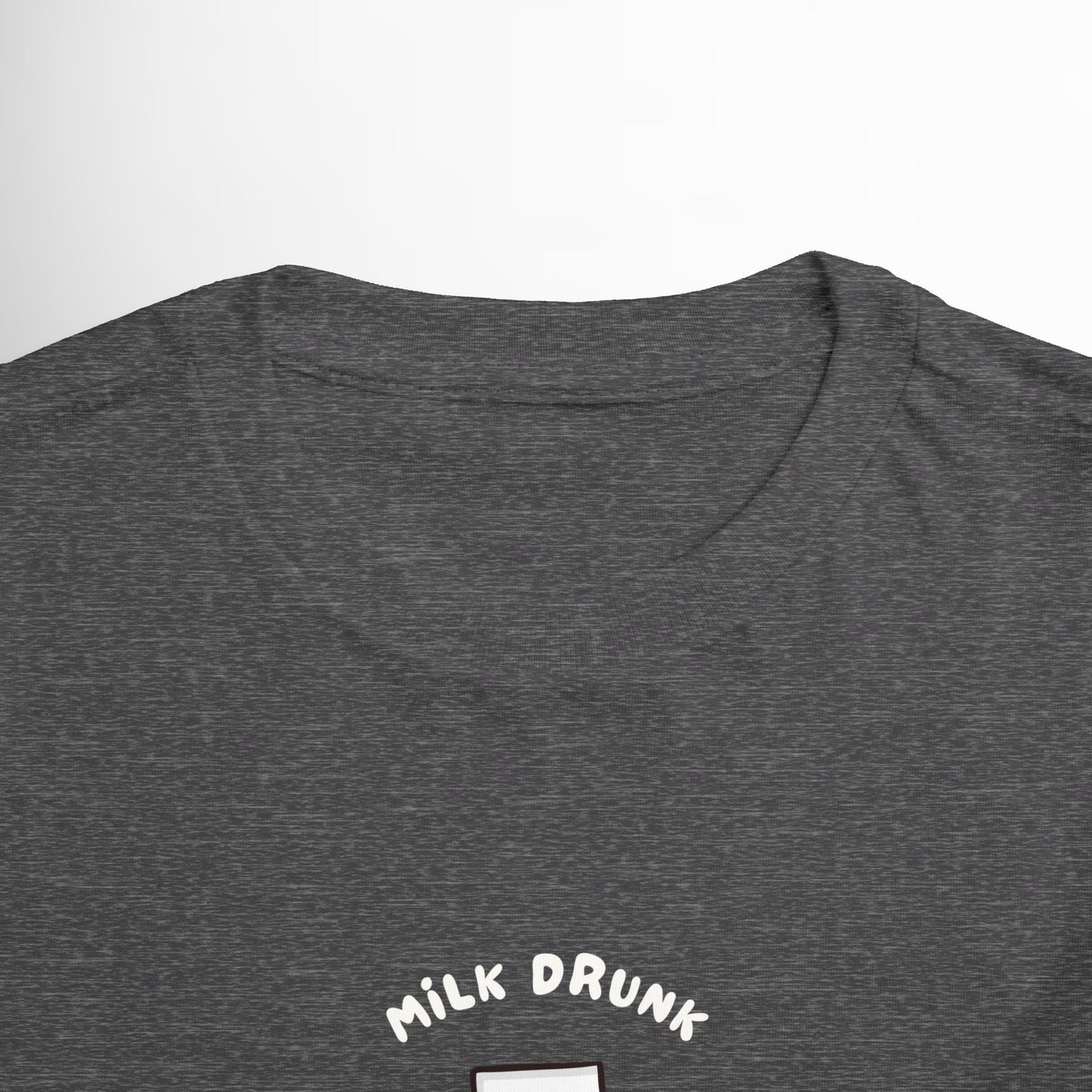 Milk Drunk Toddler Shirt - Funny Carton Graphic Cotton Tee (2T-5T)