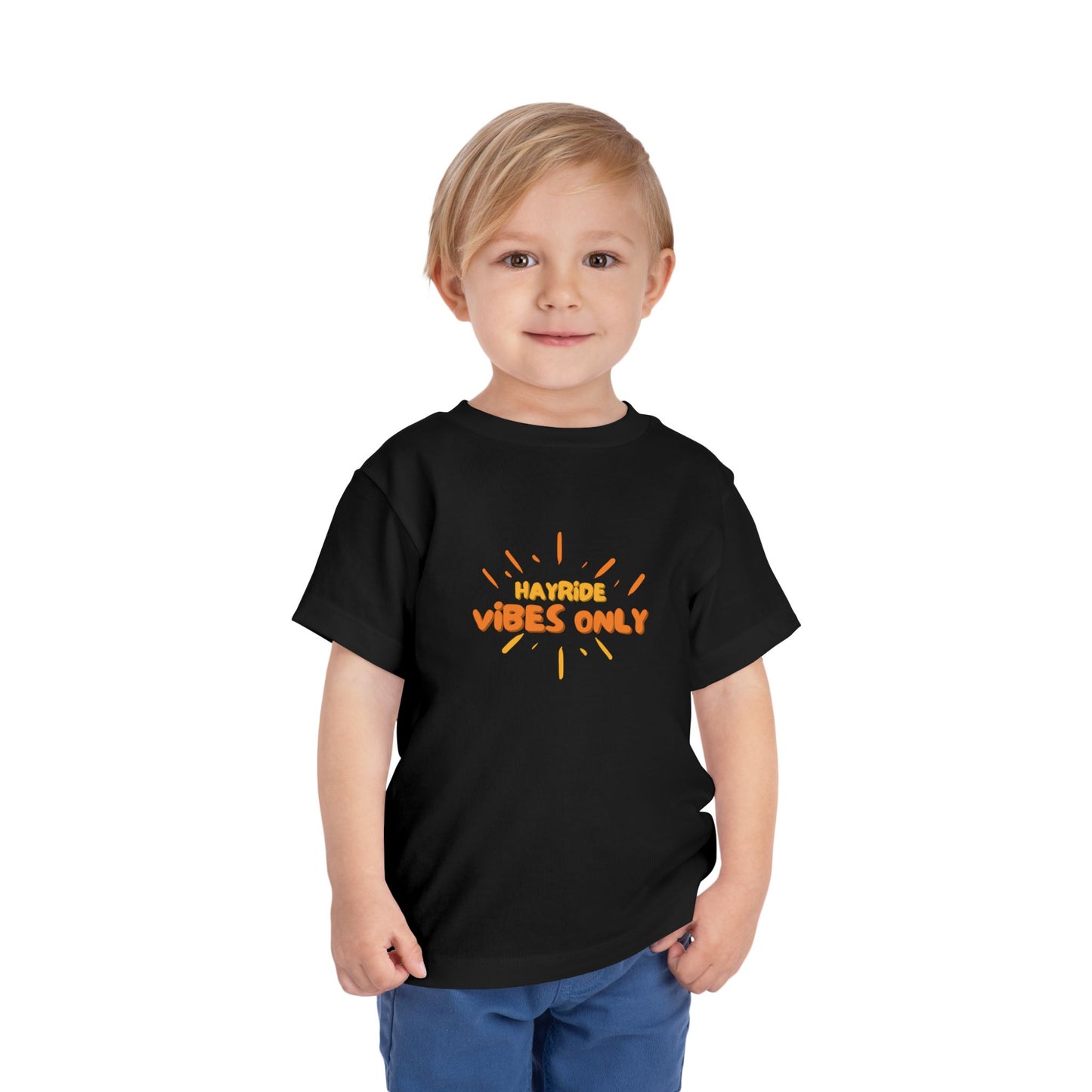 Hayride Vibes Toddler T-Shirt - Fall Festival Kids Tee