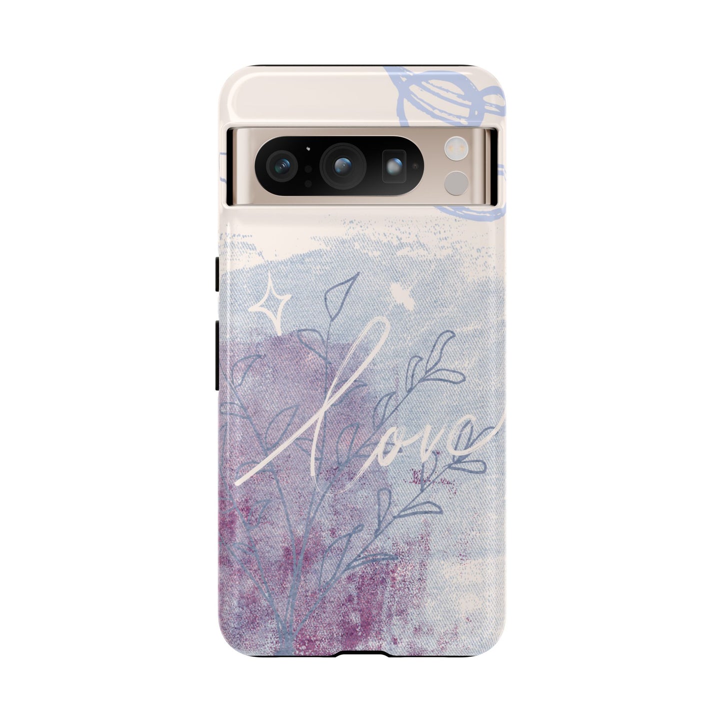 Love Pastel Abstract Phone Case: iPhone, Pixel, Galaxy