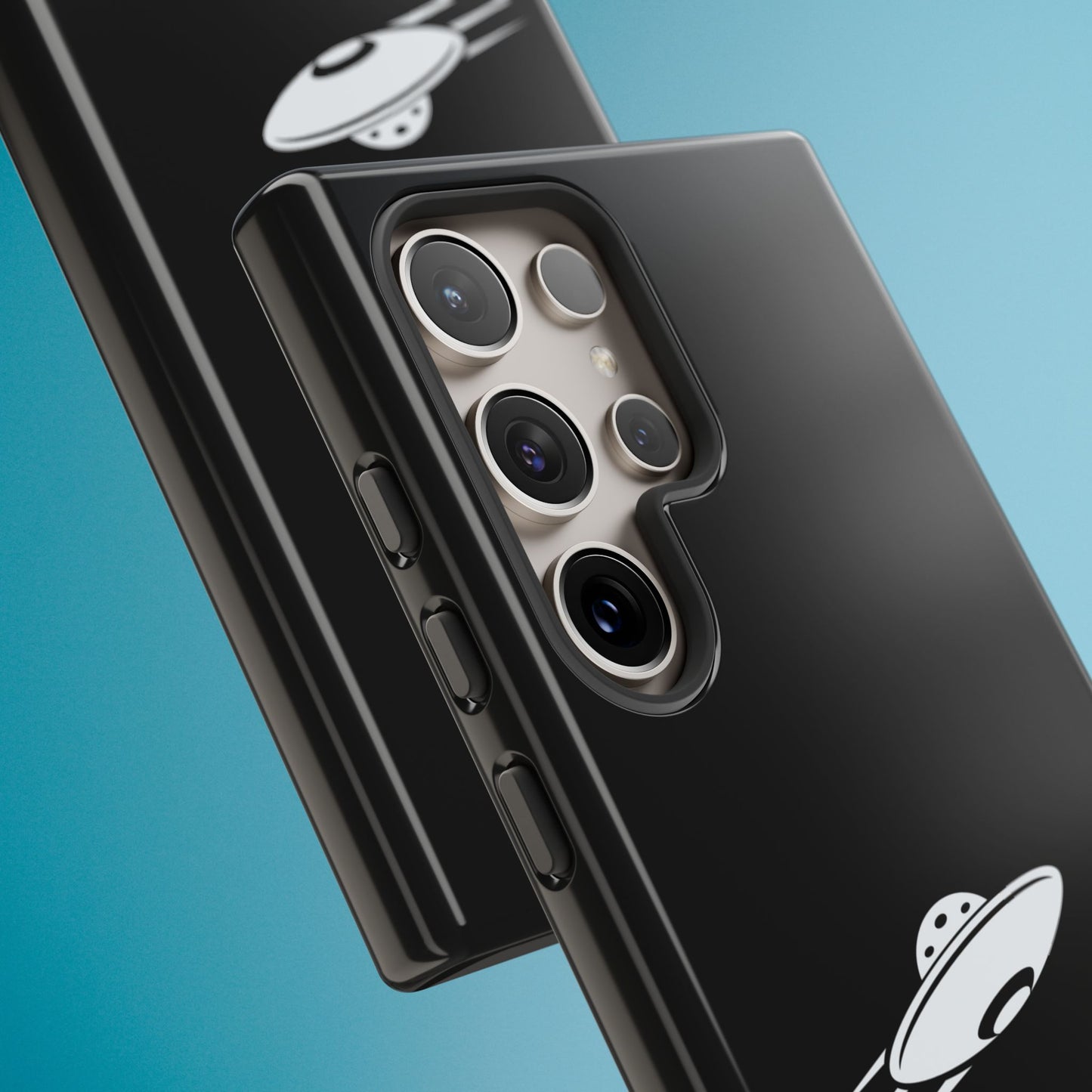 Alien UFO Phone Case, Supernatural Space Design, Sci Fi Aesthetic iPhone Samsung Pixel Cover