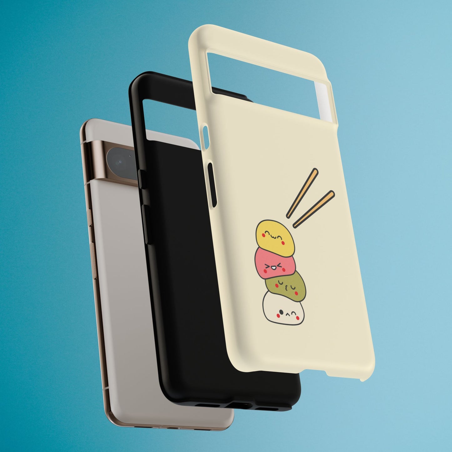 Cute Kawaii Snack Phone Case: iPhone 16–17, Galaxy S23–26, Pixel 7–9