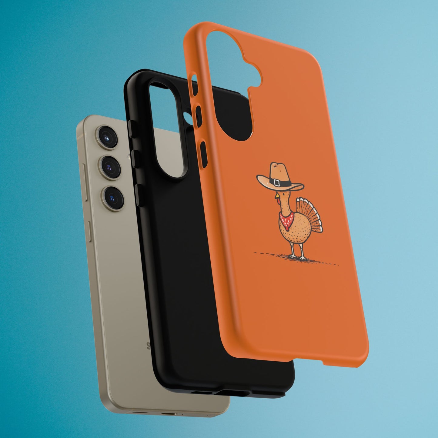 Turkey Phone Case, Funny Thanksgiving Cover, Autumn Fall Design iPhone Samsung Pixel