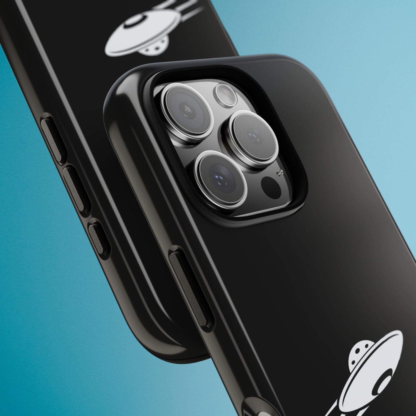 Alien UFO Phone Case, Supernatural Space Design, Sci Fi Aesthetic iPhone Samsung Pixel Cover