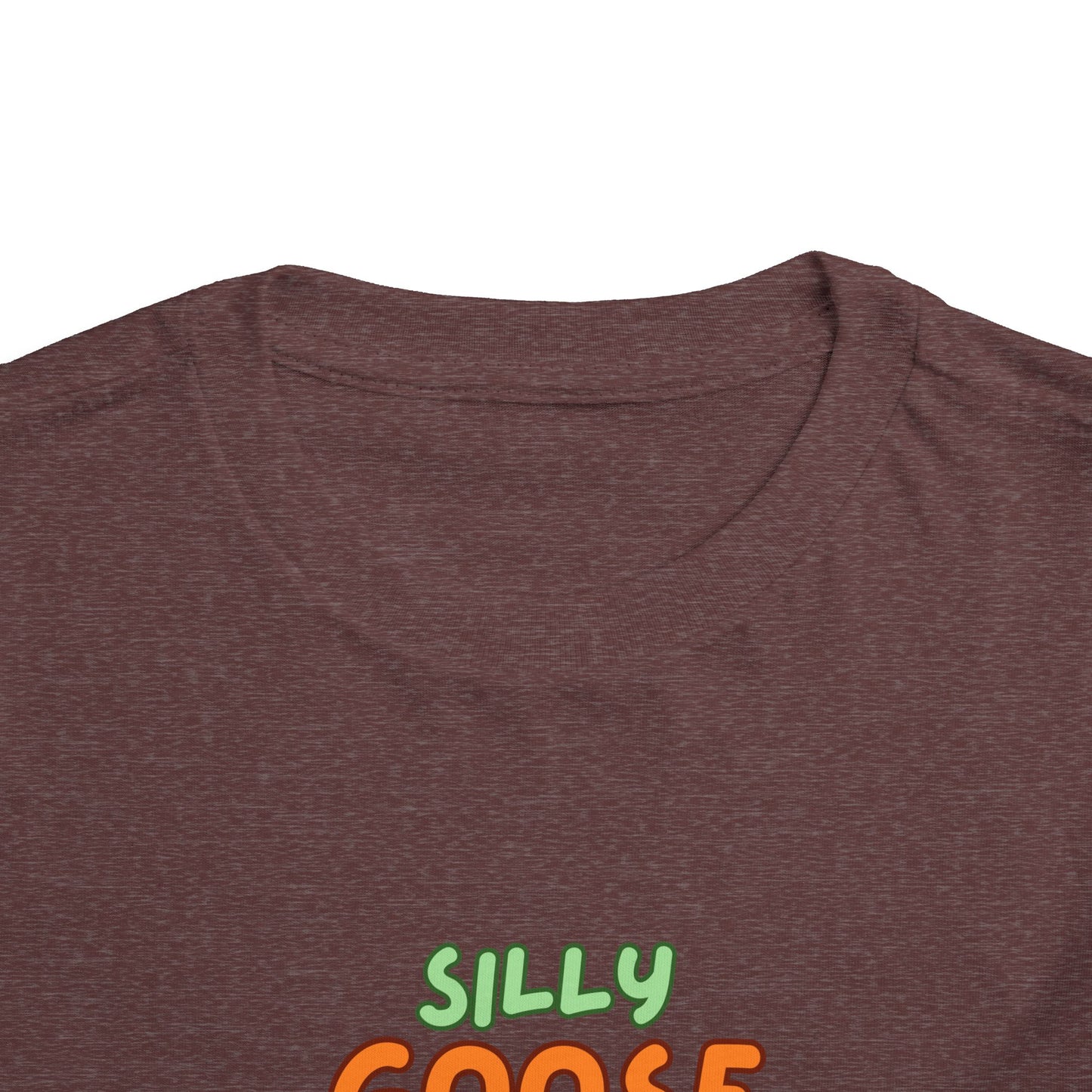 Silly Goose Toddler T-Shirt - Funny Animal Graphic Tee for Kids