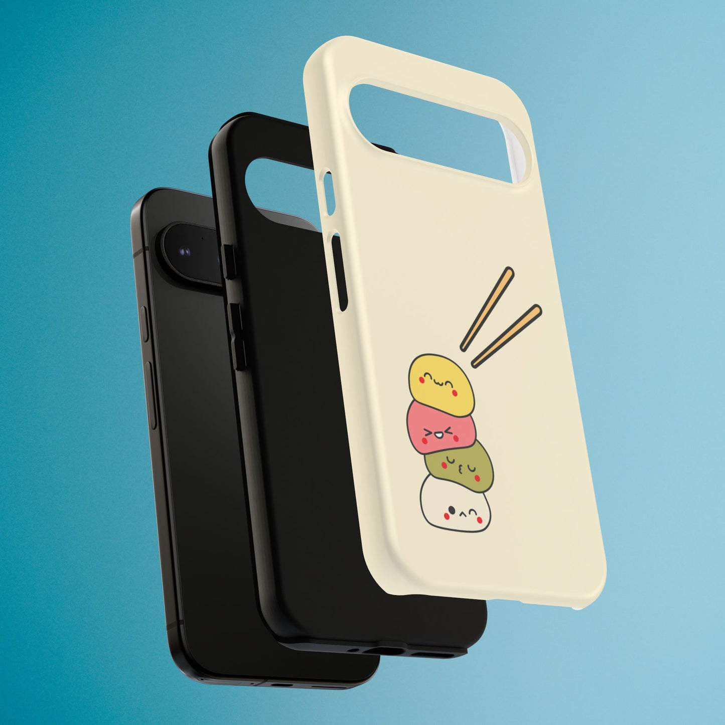 Cute Kawaii Snack Phone Case: iPhone 16–17, Galaxy S23–26, Pixel 7–9