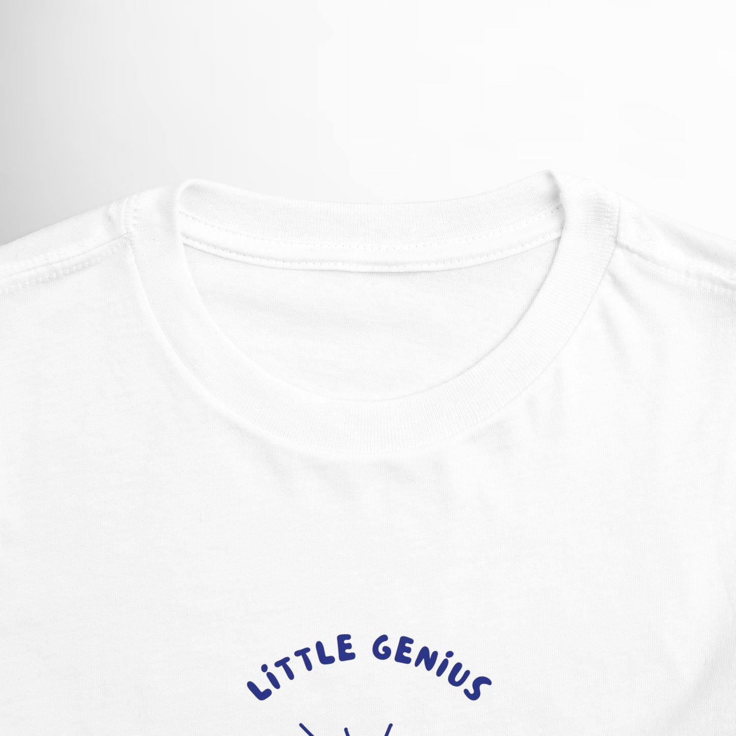 Little Genius Toddler Shirt - Lightbulb Graphic Cotton Tee (2T-5T)