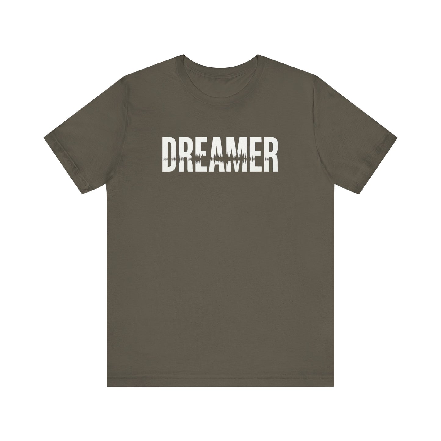 Dreamer T-Shirt | Minimalist Motivational Graphic Tee | Modern Streetwear Shirt | Positive Gift for Him or Her