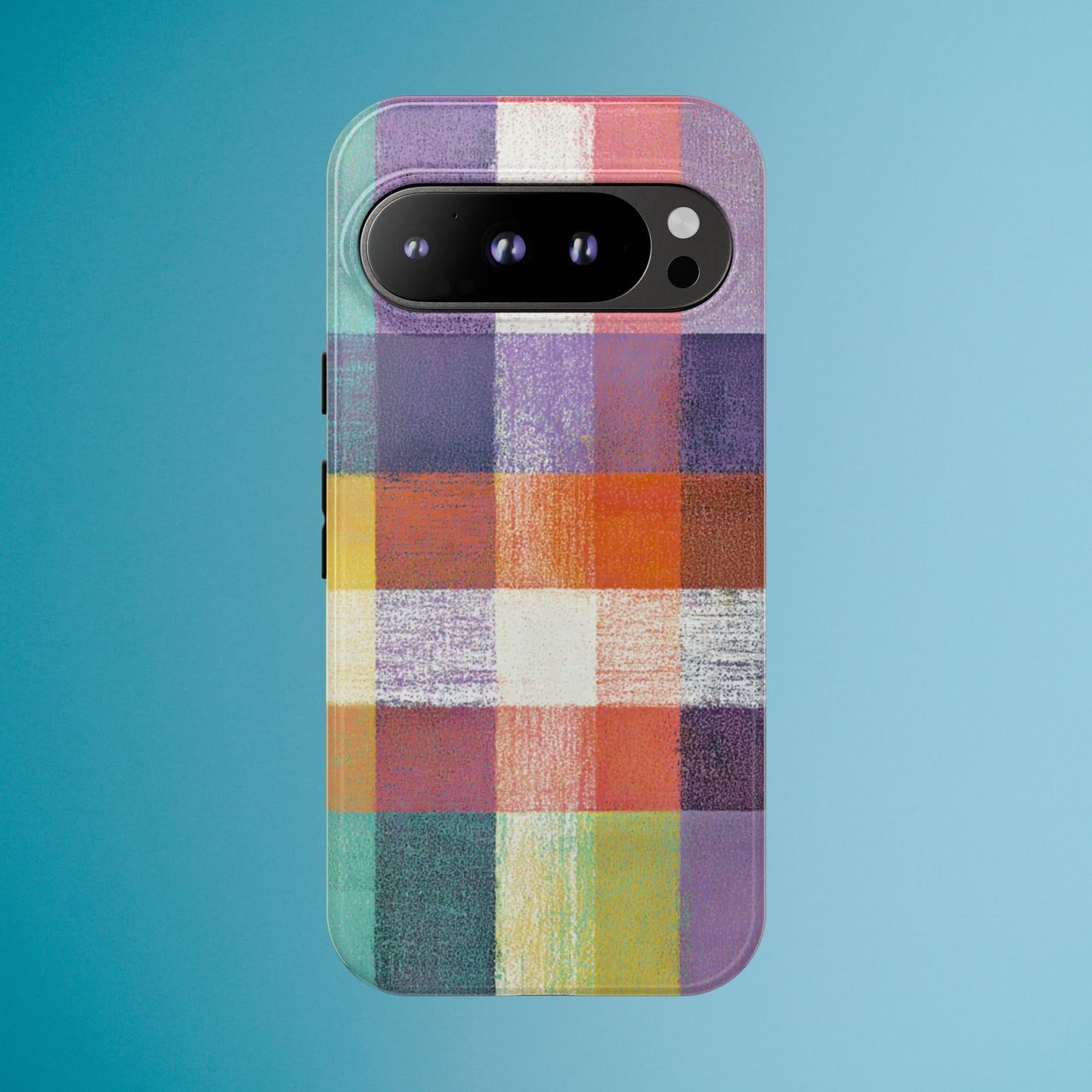 Colorful Plaid Phone Case - iPhone, Galaxy and Pixel Models