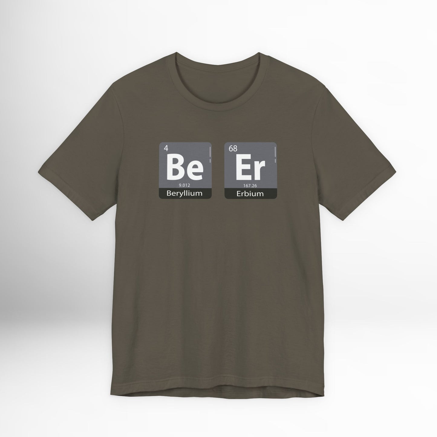 Funny Beer Periodic Table T-Shirt | Science Chemistry Graphic Tee for Men | Nerdy Beer Gift Shirt | Drinking Party Top