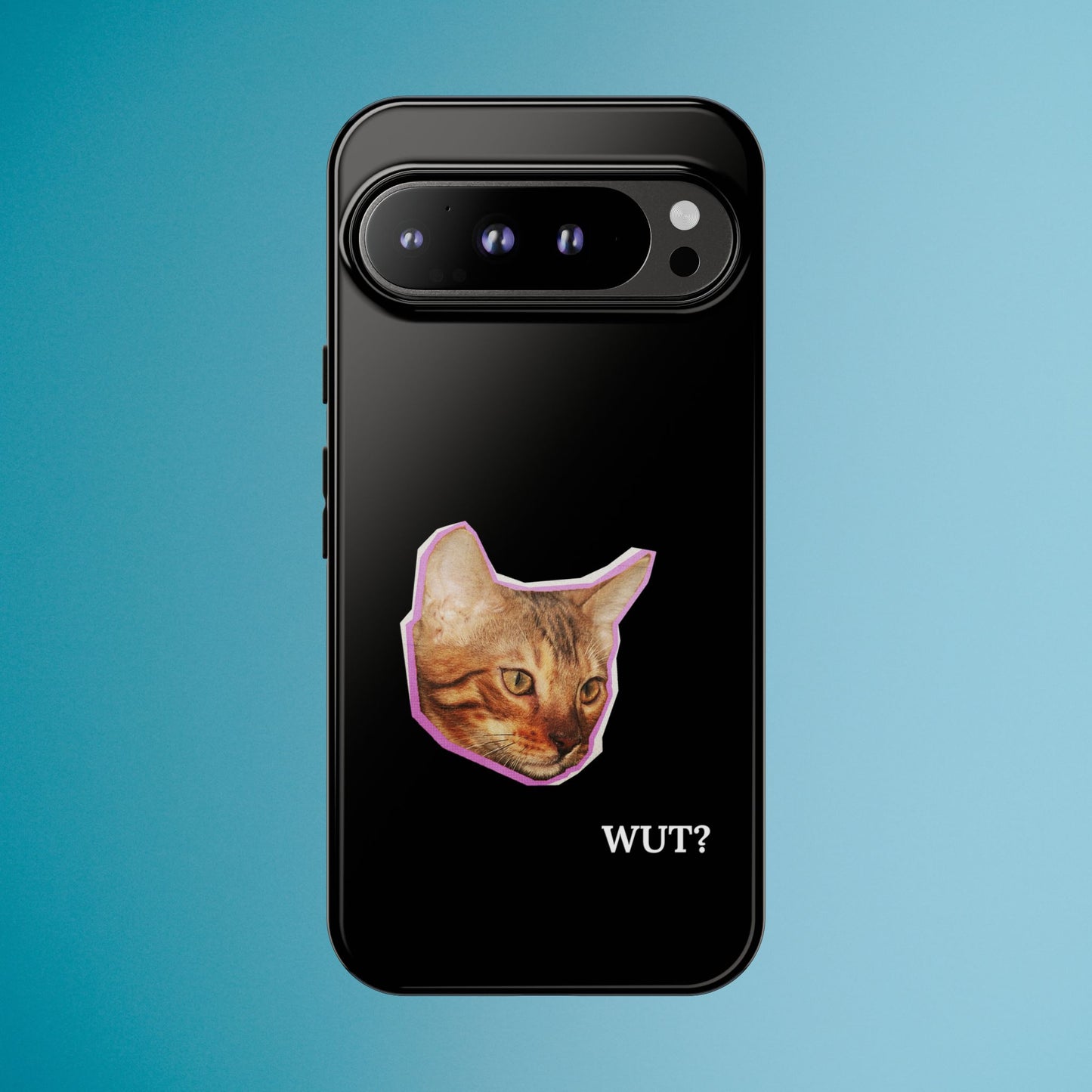 Funny Cat Meme Phone Case - iPhone, Galaxy, Pixel