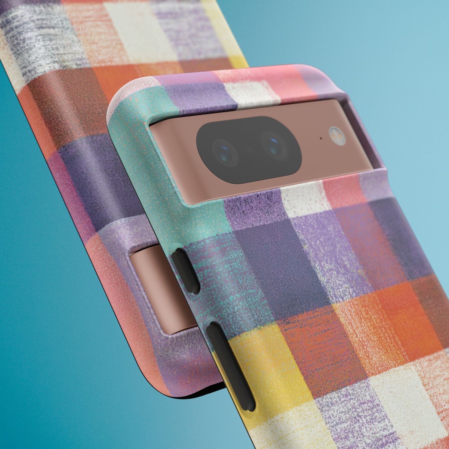 Colorful Plaid Phone Case - iPhone, Galaxy and Pixel Models