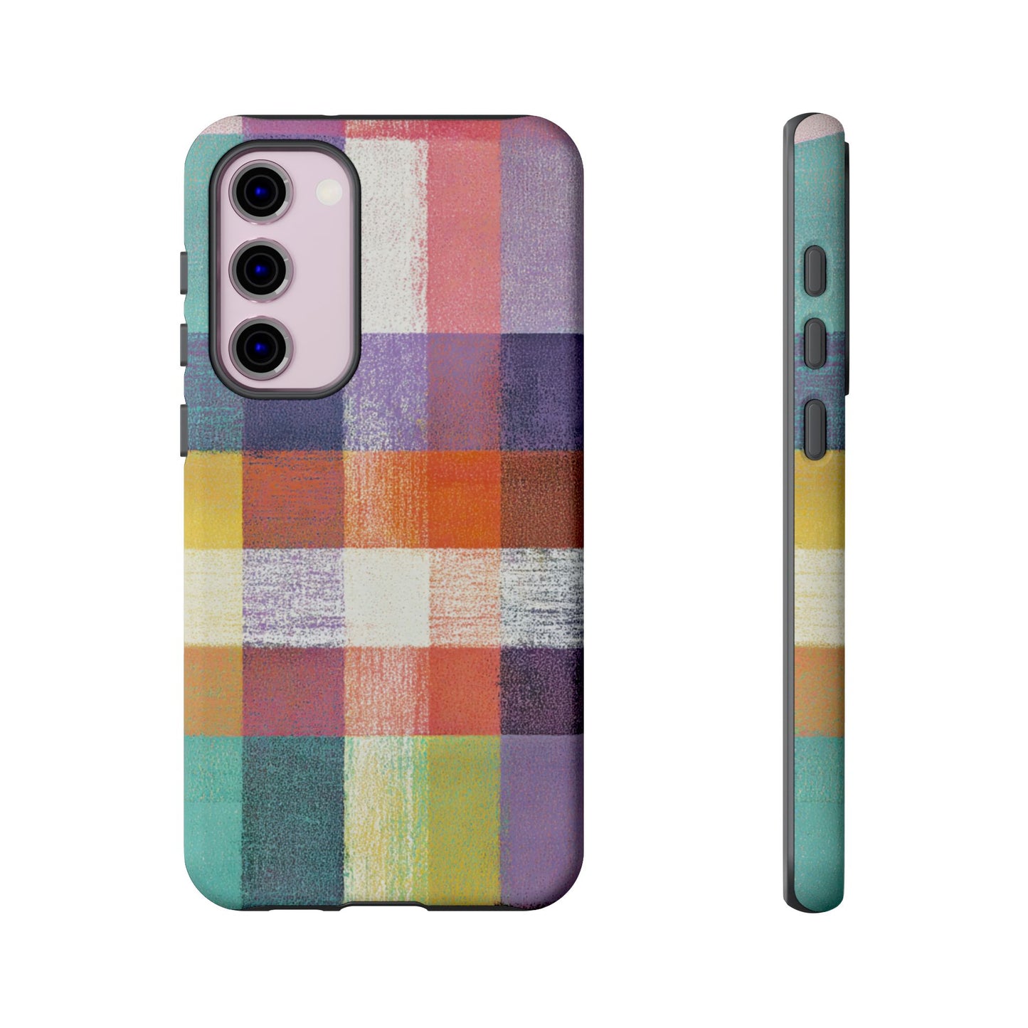 Colorful Plaid Phone Case - iPhone, Galaxy and Pixel Models