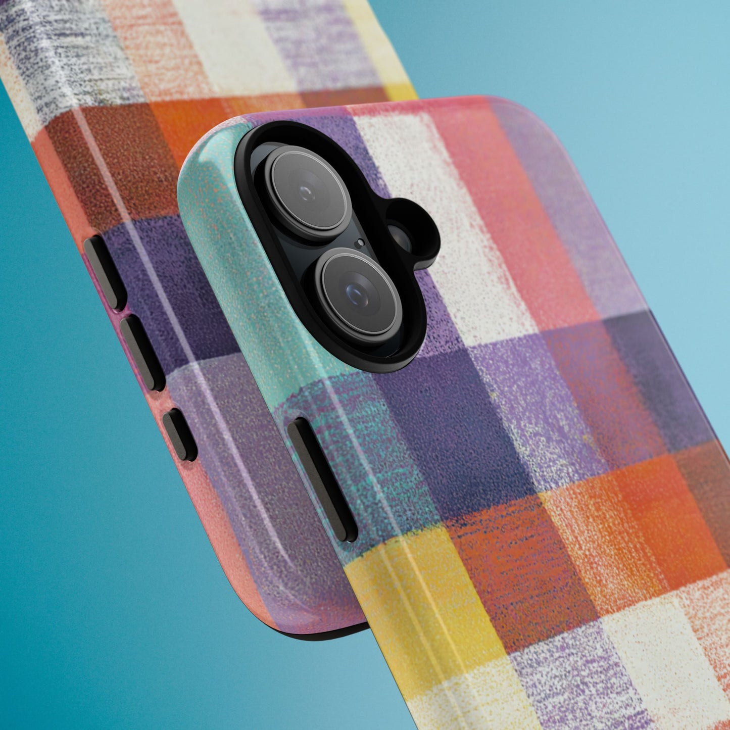 Colorful Plaid Phone Case - iPhone, Galaxy and Pixel Models