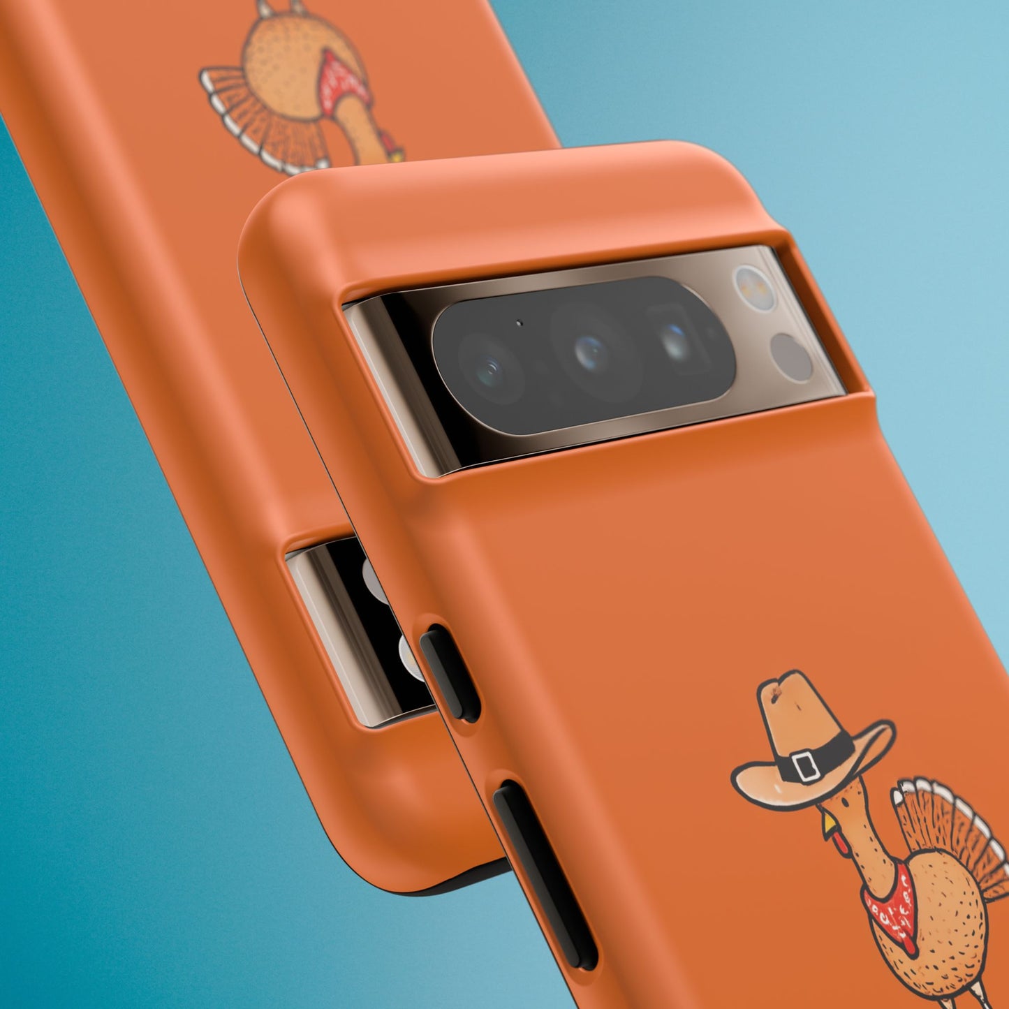 Turkey Phone Case, Funny Thanksgiving Cover, Autumn Fall Design iPhone Samsung Pixel