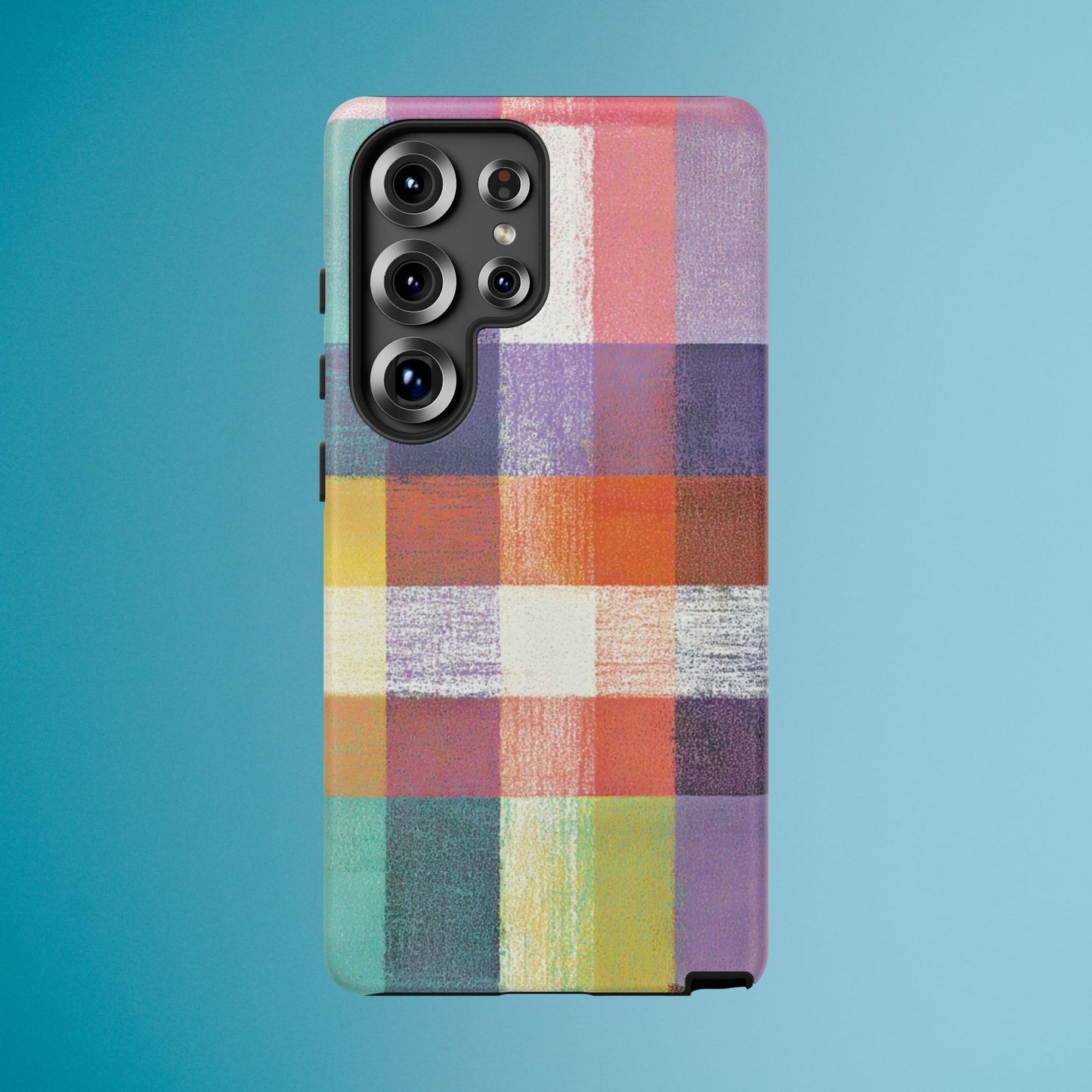 Colorful Plaid Phone Case - iPhone, Galaxy and Pixel Models