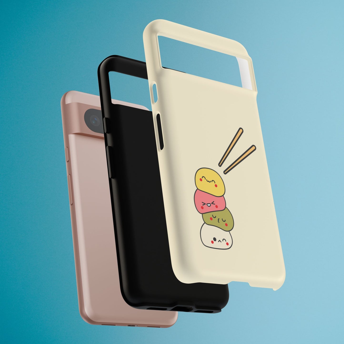 Cute Kawaii Snack Phone Case: iPhone 16–17, Galaxy S23–26, Pixel 7–9