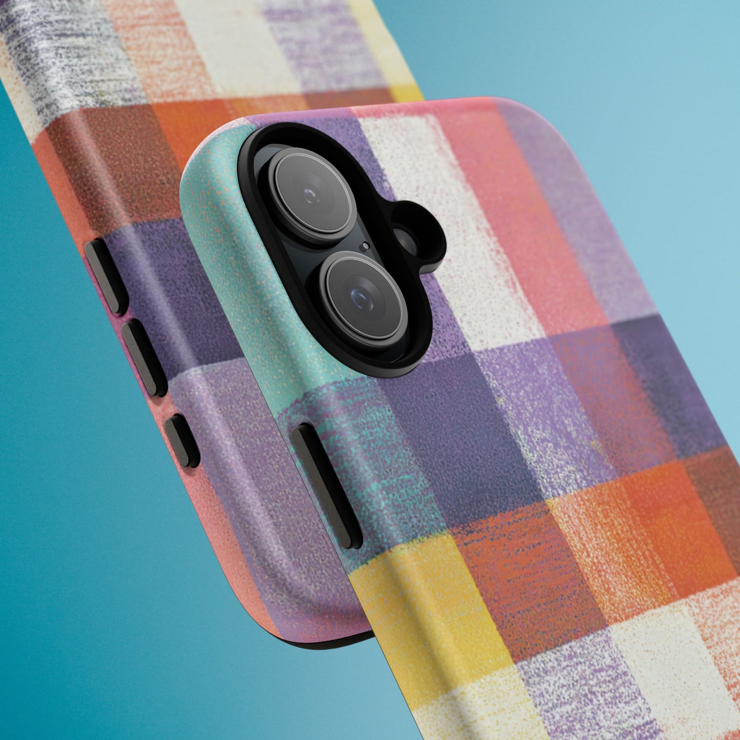 Colorful Plaid Phone Case - iPhone, Galaxy and Pixel Models