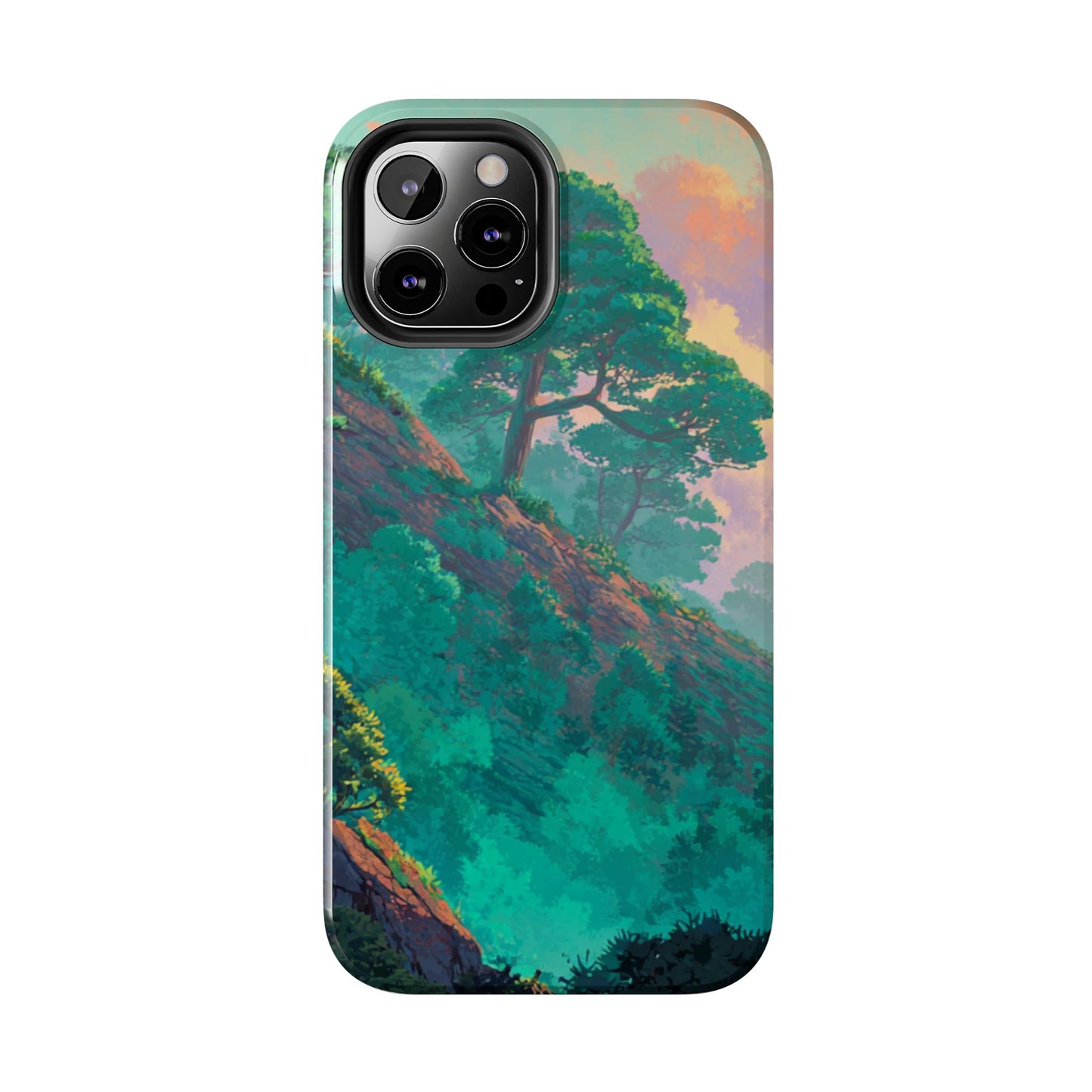 Studio Ghibli Landscape Inspired Phone Case- iPhone, Pixel, Galaxy
