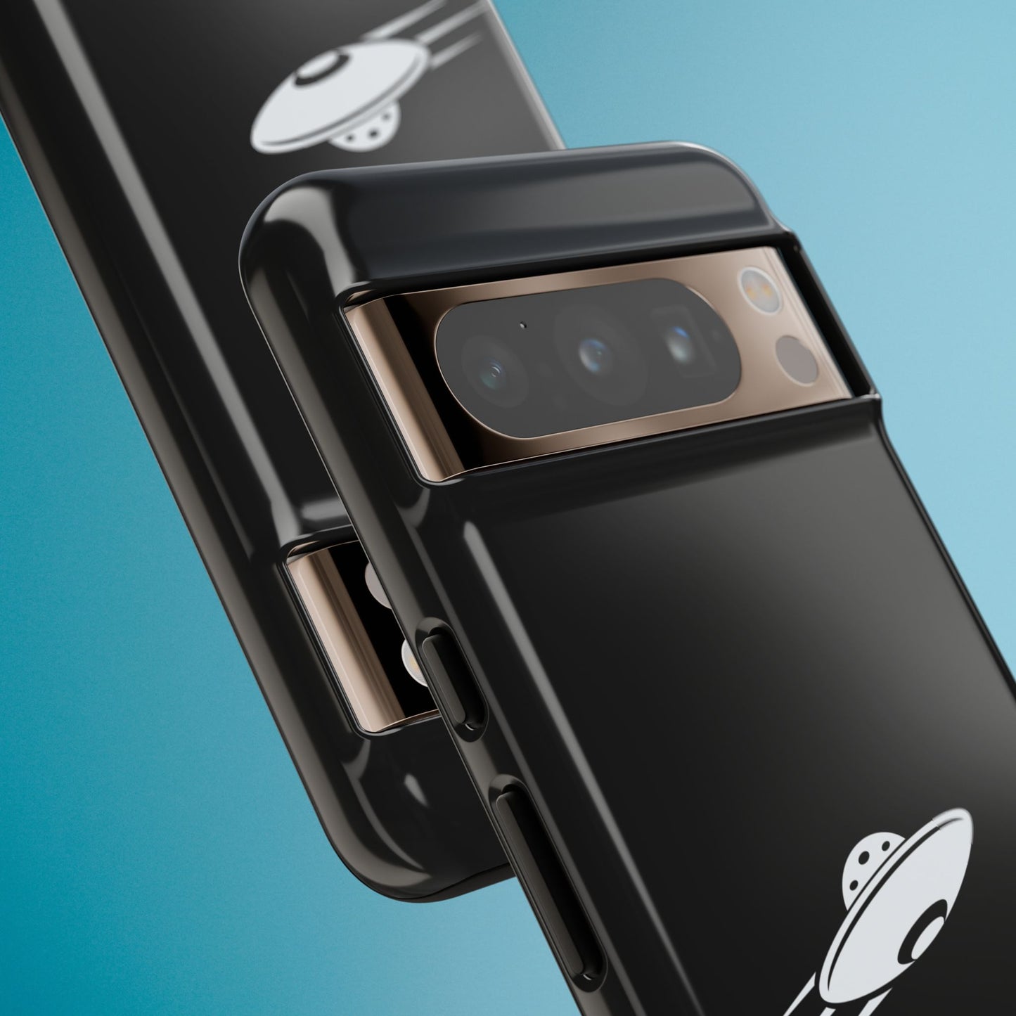 Alien UFO Phone Case, Supernatural Space Design, Sci Fi Aesthetic iPhone Samsung Pixel Cover