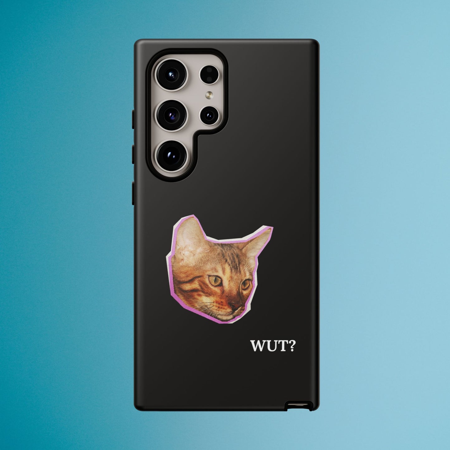 Funny Cat Meme Phone Case - iPhone, Galaxy, Pixel