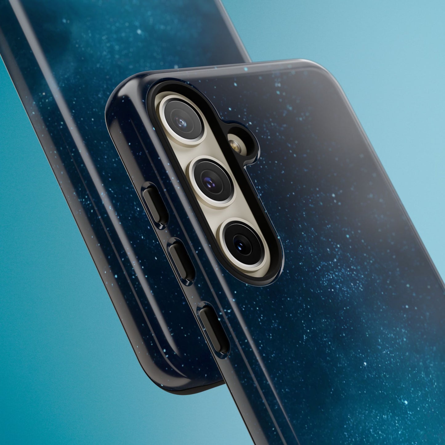 Dark Starry Night Phone Case - Winter Theme Phone Cover for iPhone, Pixel and Samsung Galaxy Models