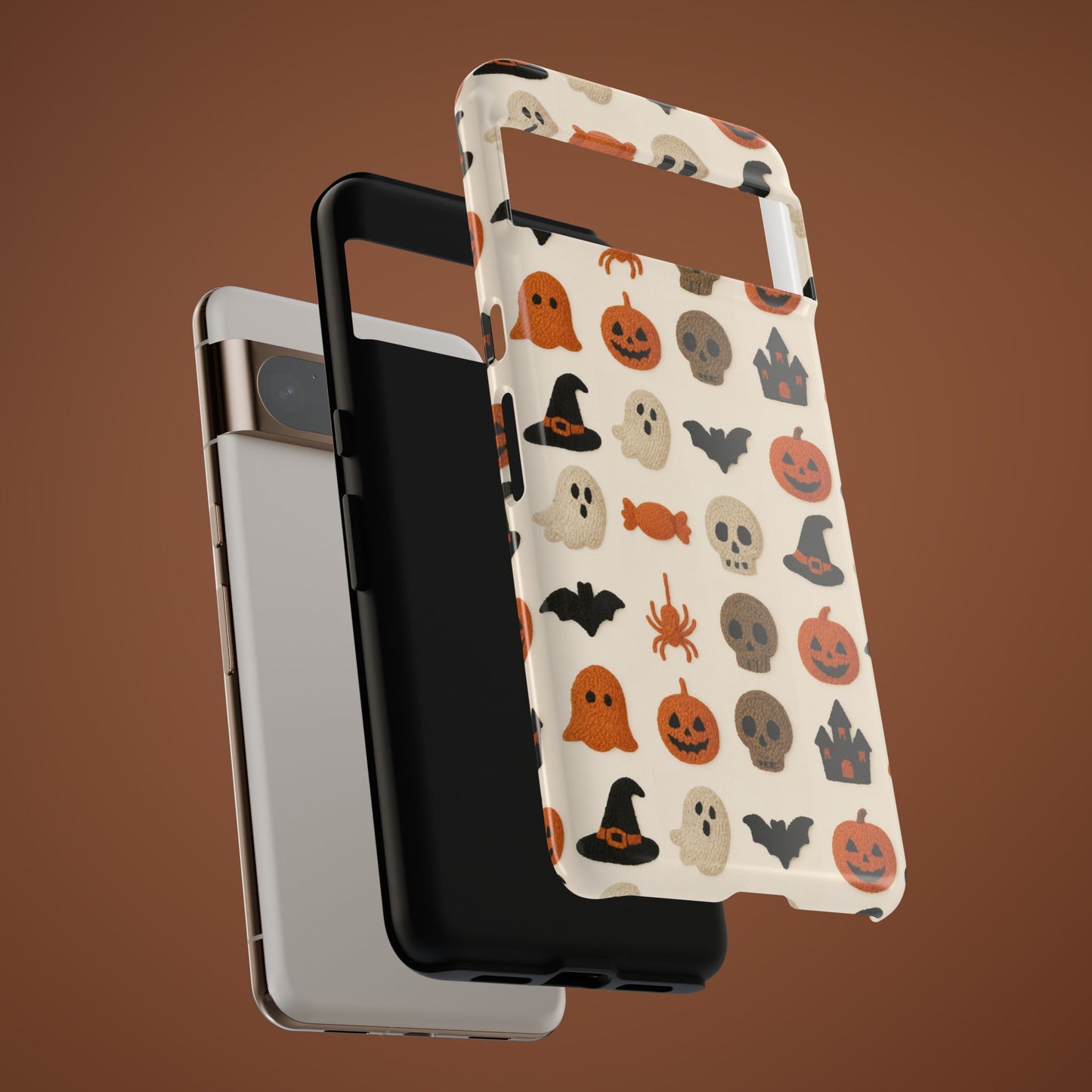 Spooky Pattern Cover-  iPhone Samsung Pixel Case