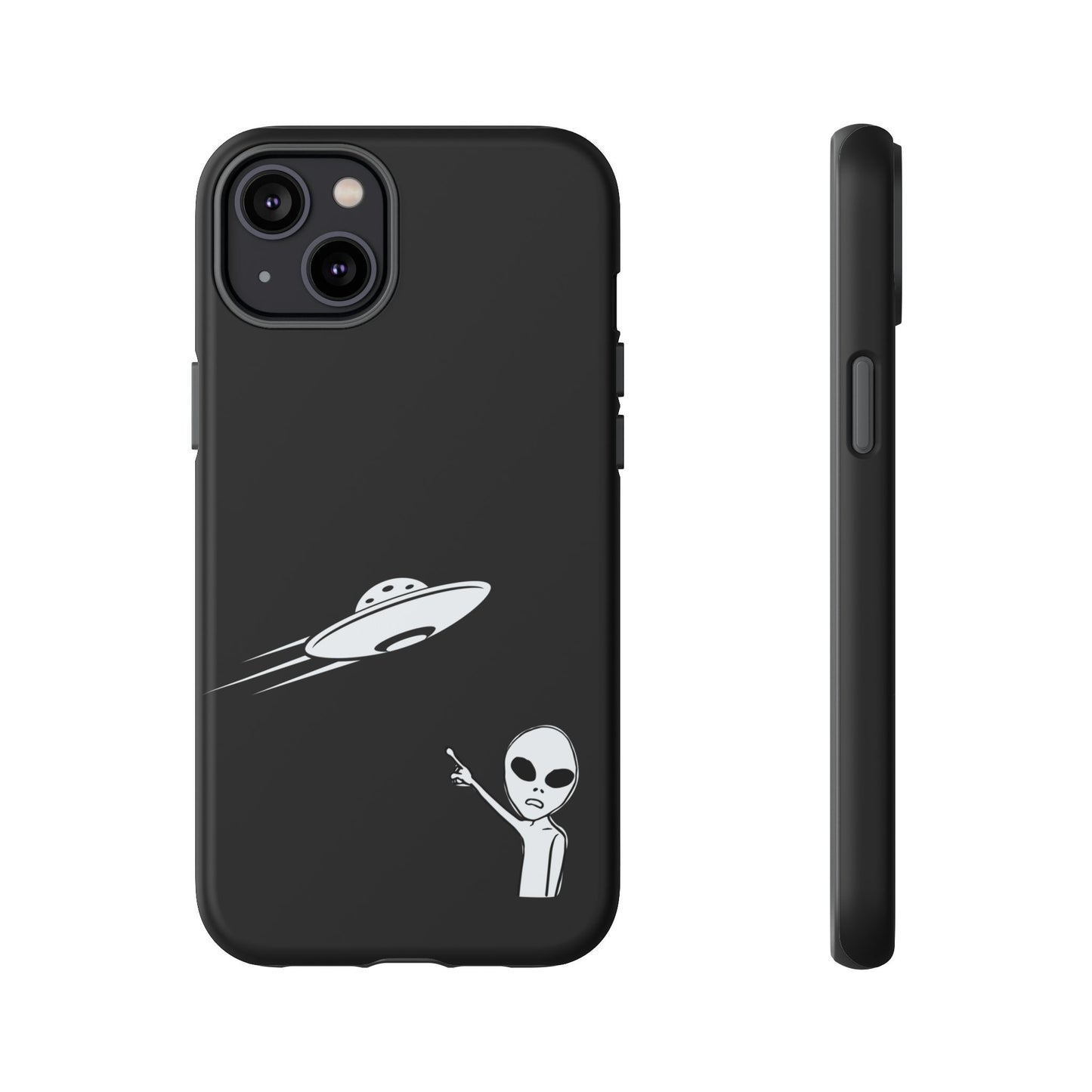 Alien UFO Phone Case, Supernatural Space Design, Sci Fi Aesthetic iPhone Samsung Pixel Cover