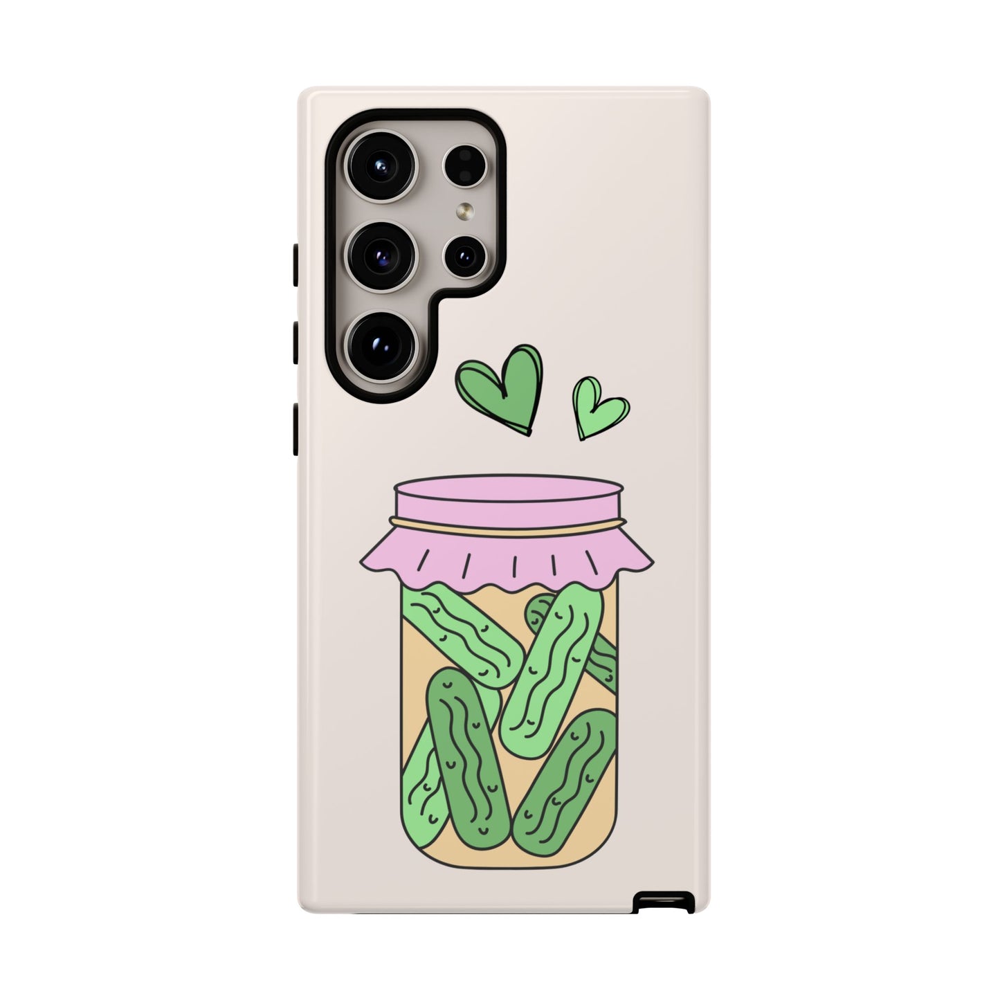 Pickle Jar Phone Case: iPhone, Pixel and Galaxy